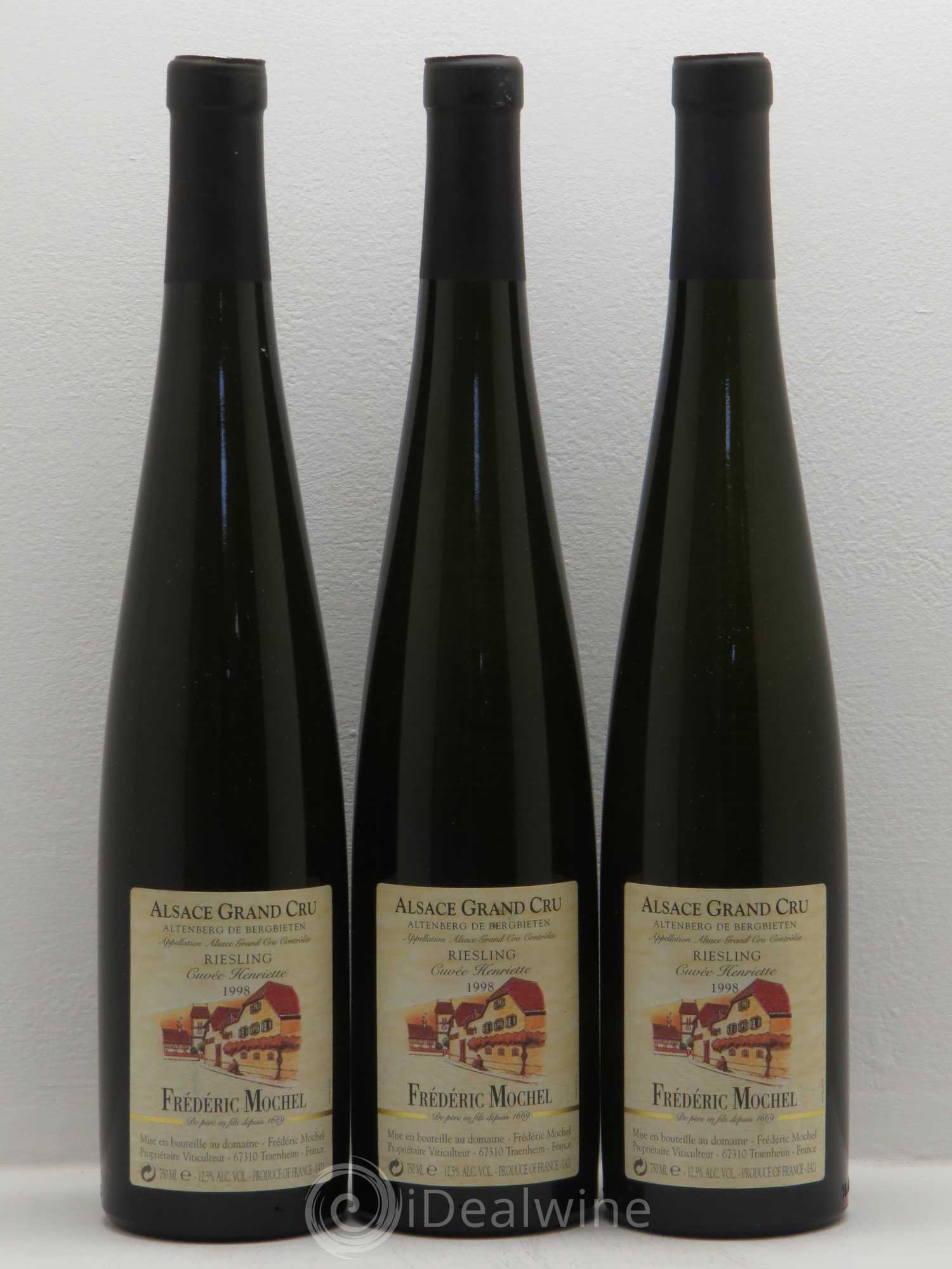 Riesling Altenberg Cuvée Henriette Frédéric Mochel 1998 - Lotto di 6 bottiglie - 2