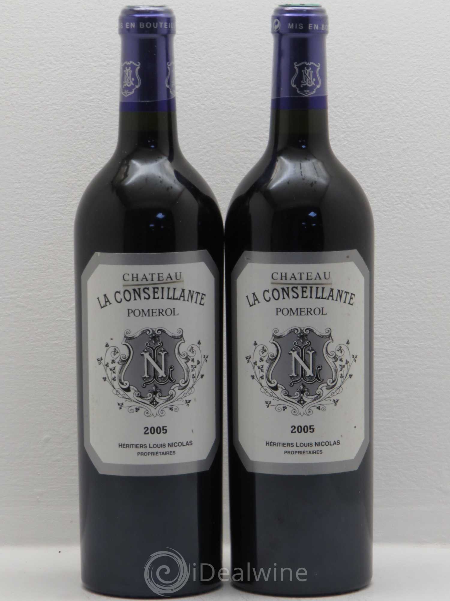 Château la Conseillante 2005 - Lot de 2 bouteilles - 0
