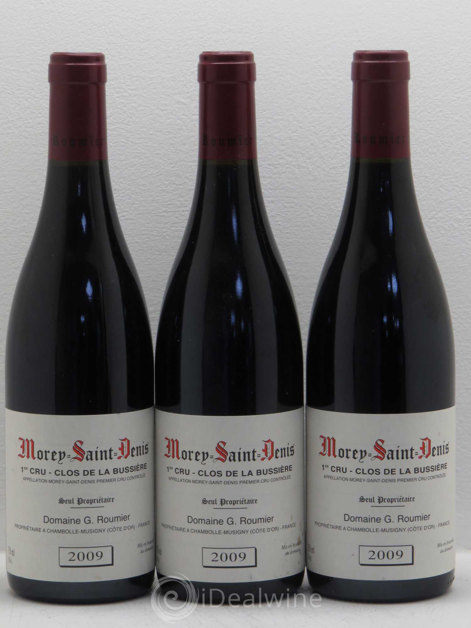 Morey-Saint-Denis 1er Cru Clos de la Bussière Georges Roumier (Domaine) 2009 - Lot de 3 bouteilles - 0