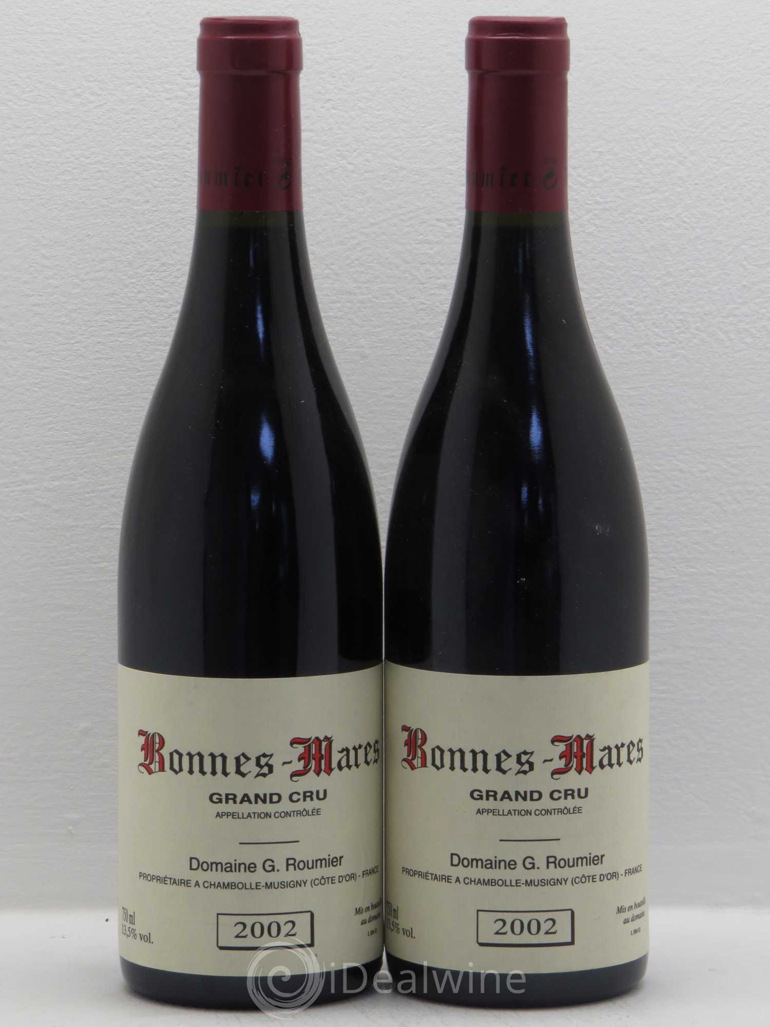 Bonnes-Mares Grand Cru Georges Roumier (Domaine) 2002 - Lot de 2 bouteilles - 0