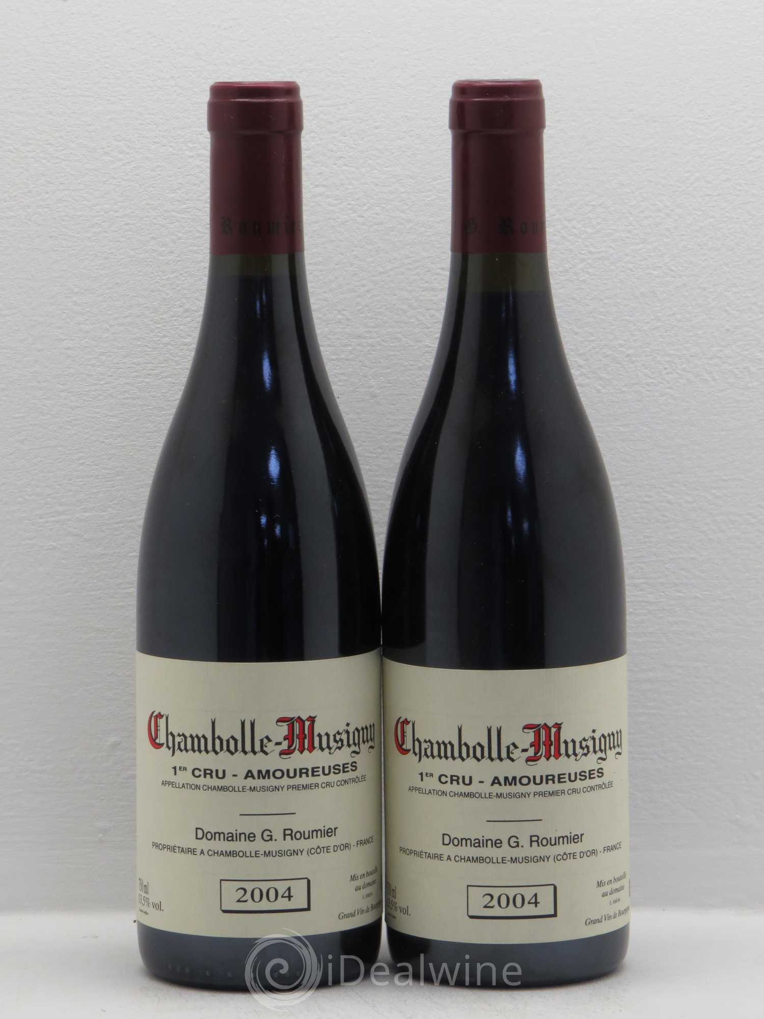 Chambolle-Musigny 1er Cru Les Amoureuses Georges Roumier (Domaine) 2004 - Lot de 2 bouteilles - 0
