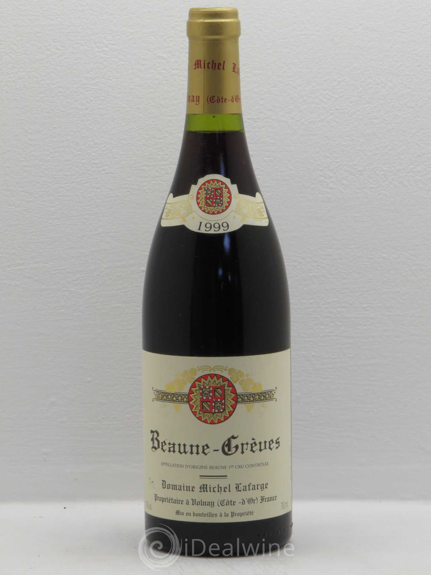 Beaune 1er Cru Grèves Lafarge (Domaine) 1999 - Lot de 1 bouteille - 0