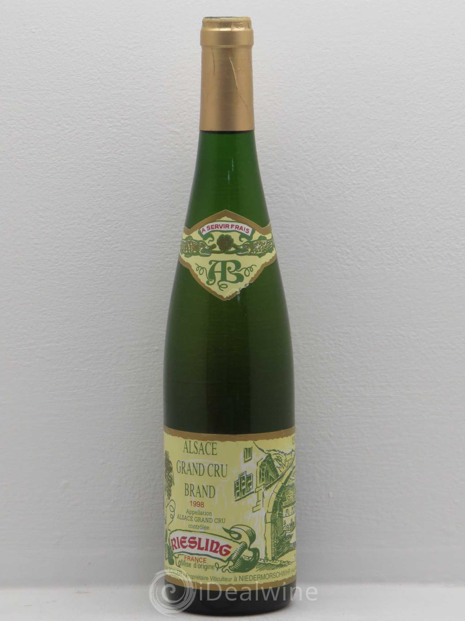 Riesling Grand Cru Brand Boxler 1998 - Posten von 1 Flasche - 0