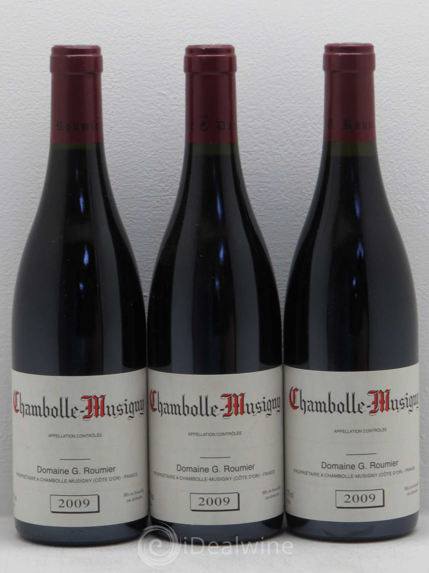 Chambolle-Musigny Georges Roumier (Domaine) 2009 - Lot de 3 bouteilles - 0