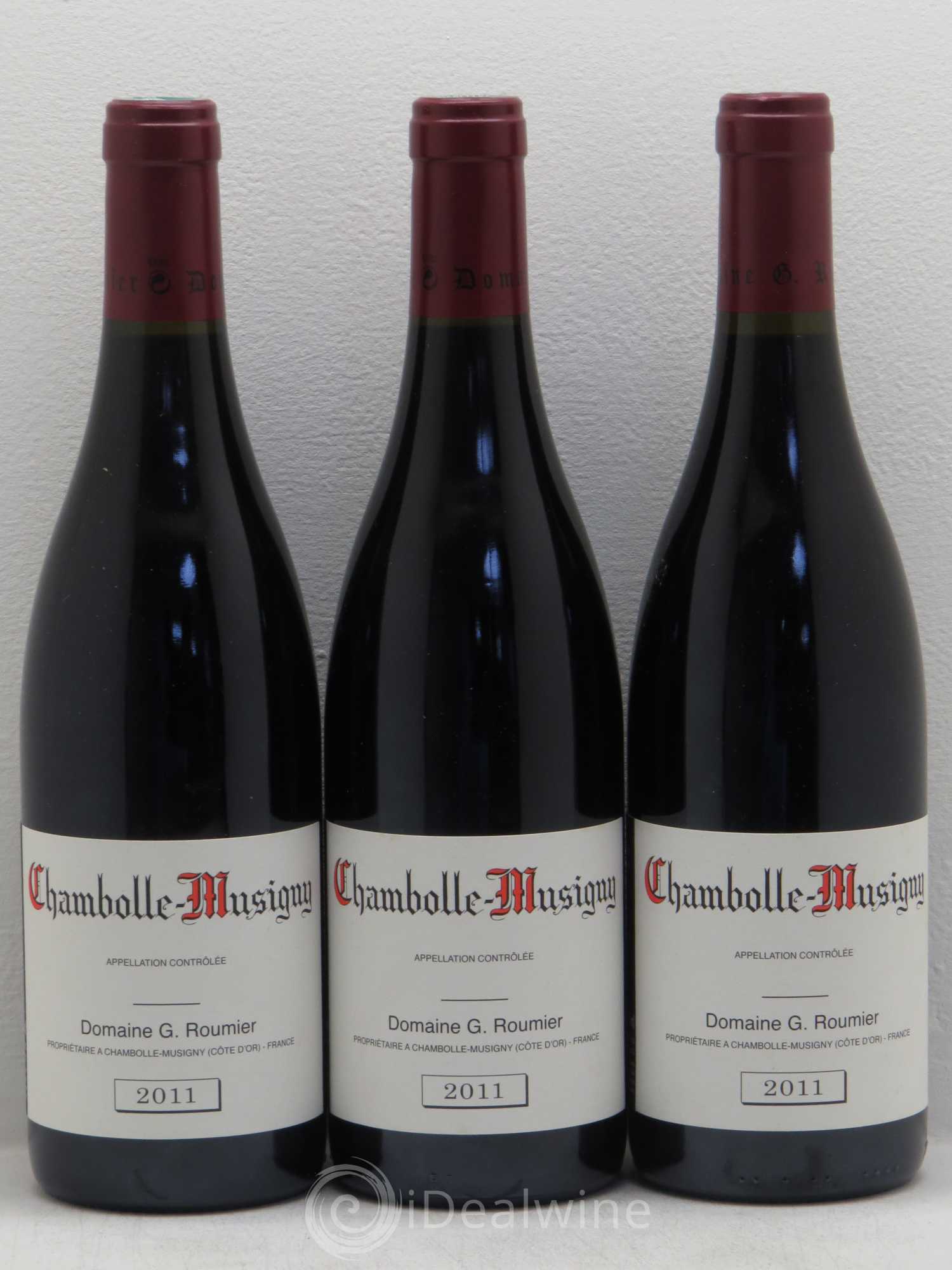 Chambolle-Musigny Georges Roumier (Domaine) 2011 - Lot de 3 bouteilles - 0