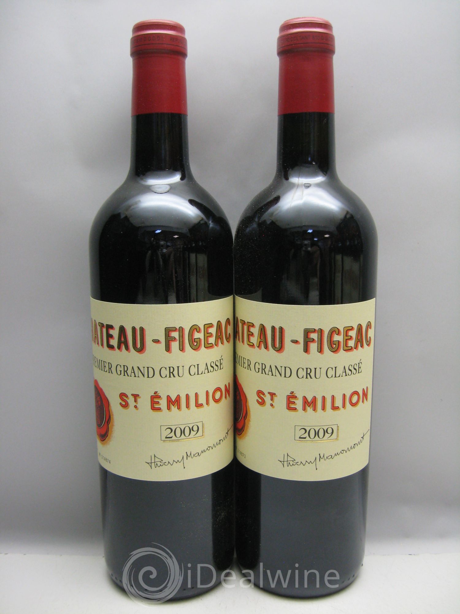 Château Figeac 1er Grand Cru Classé A 2009 - Lot de 12 bouteilles - 0