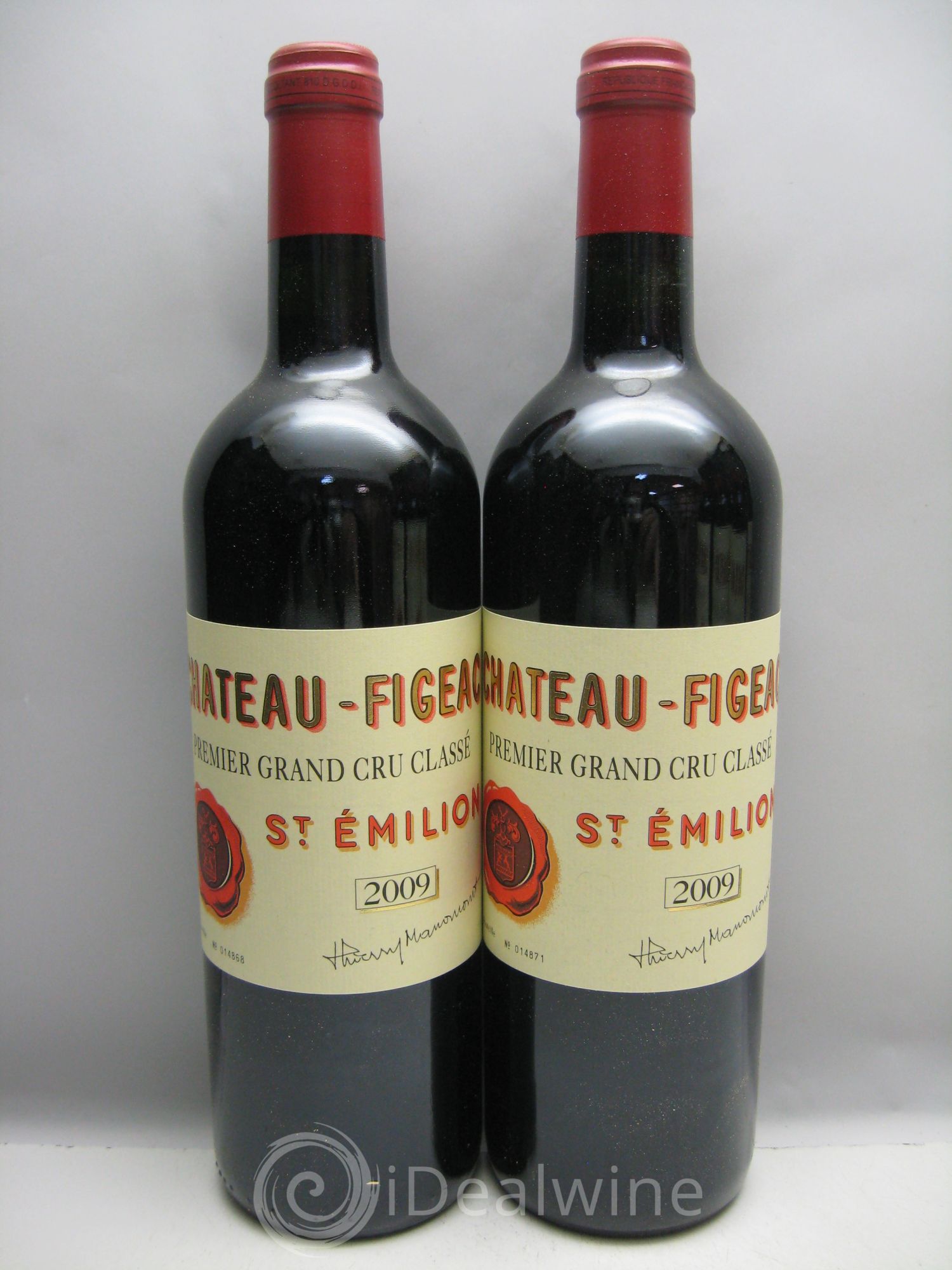 Château Figeac 1er Grand Cru Classé A 2009 - Lot de 12 bouteilles - 2
