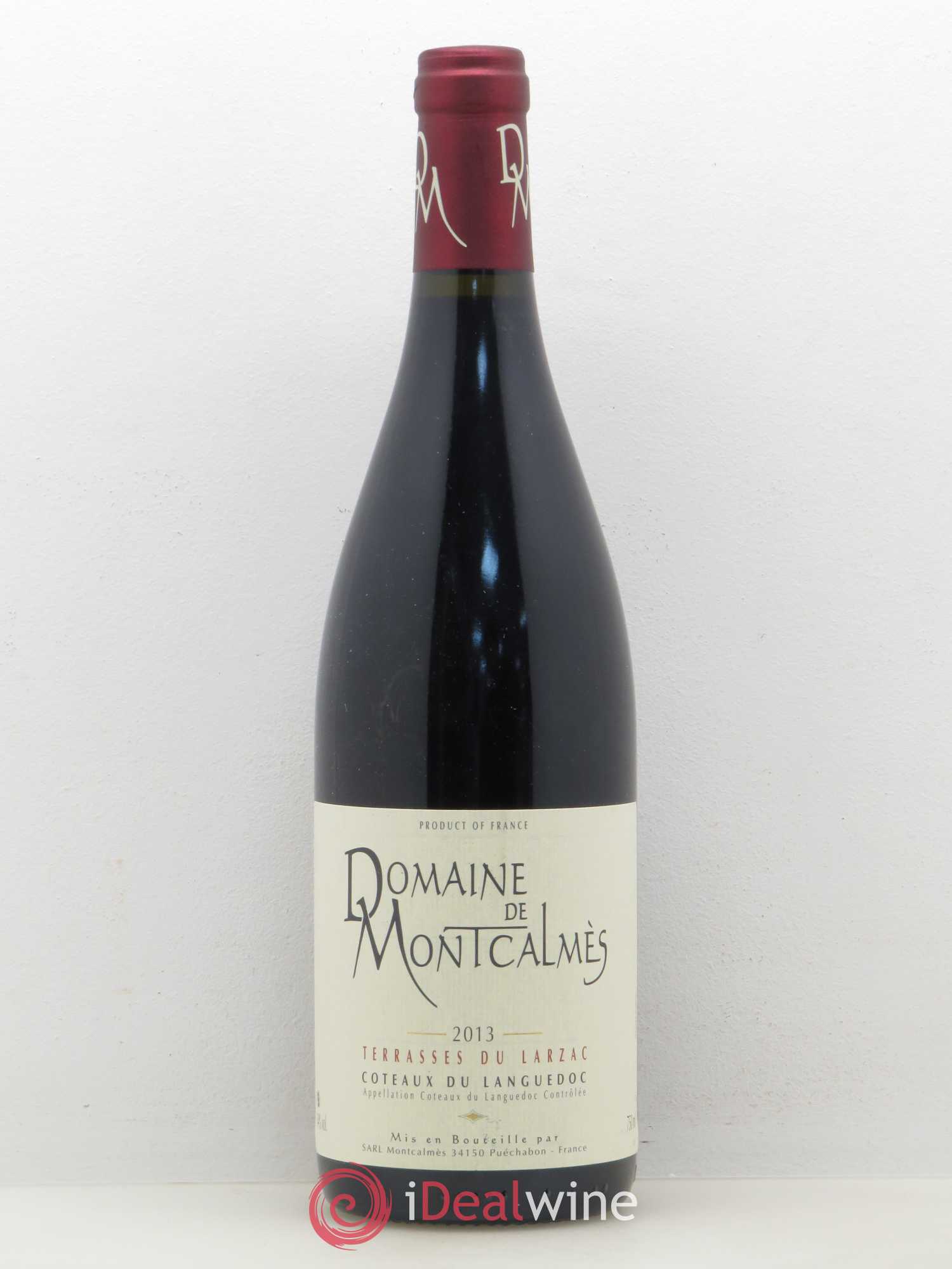 Terrasses du Larzac Domaine de Montcalmès Frédéric Pourtalié 2013 - Lot de 1 bouteille - 0