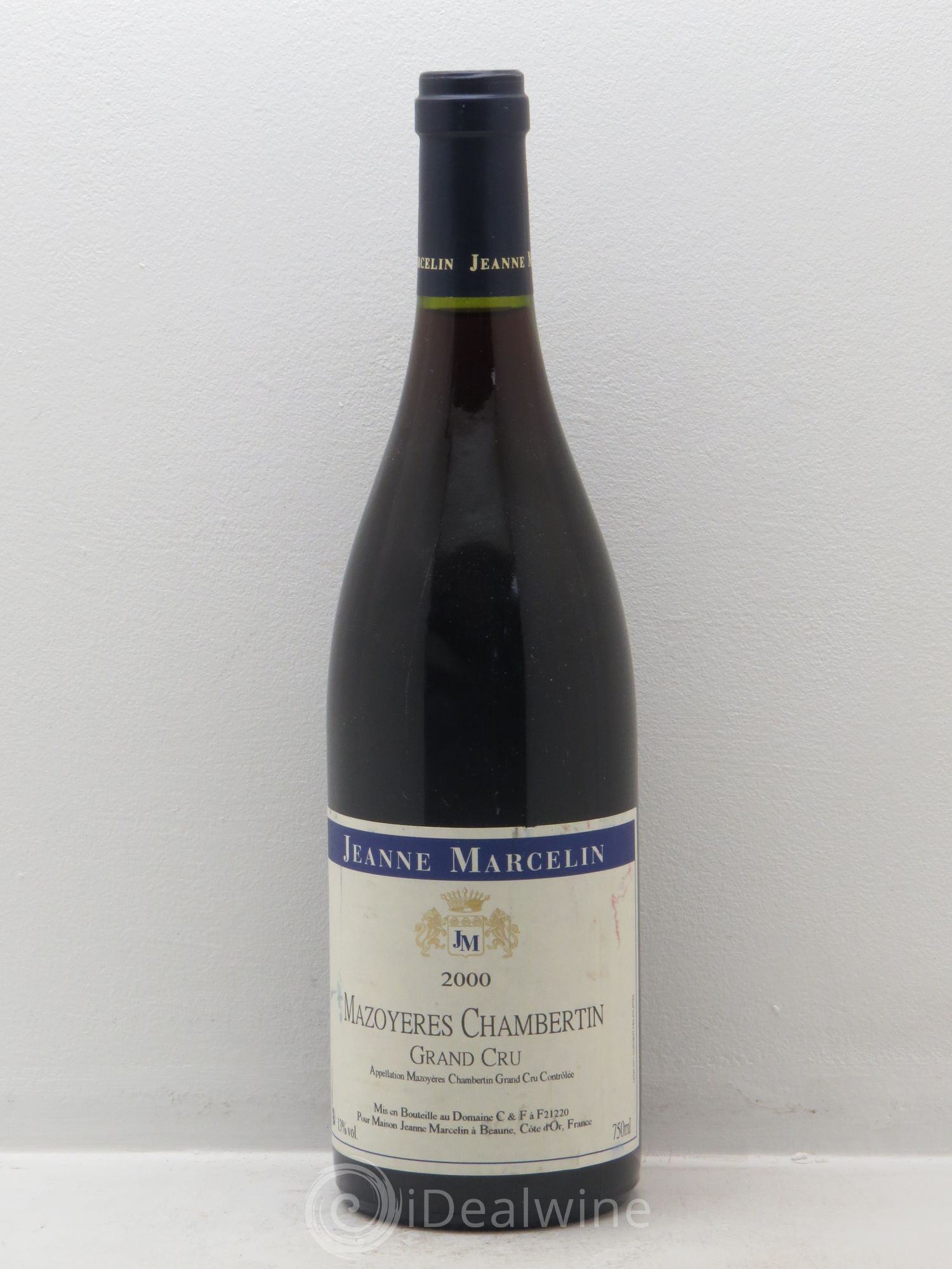 Mazoyères-Chambertin Grand Cru Jeanne Marcellin (sans prix de réserve) 2000 - Posten von 1 Flasche - 0