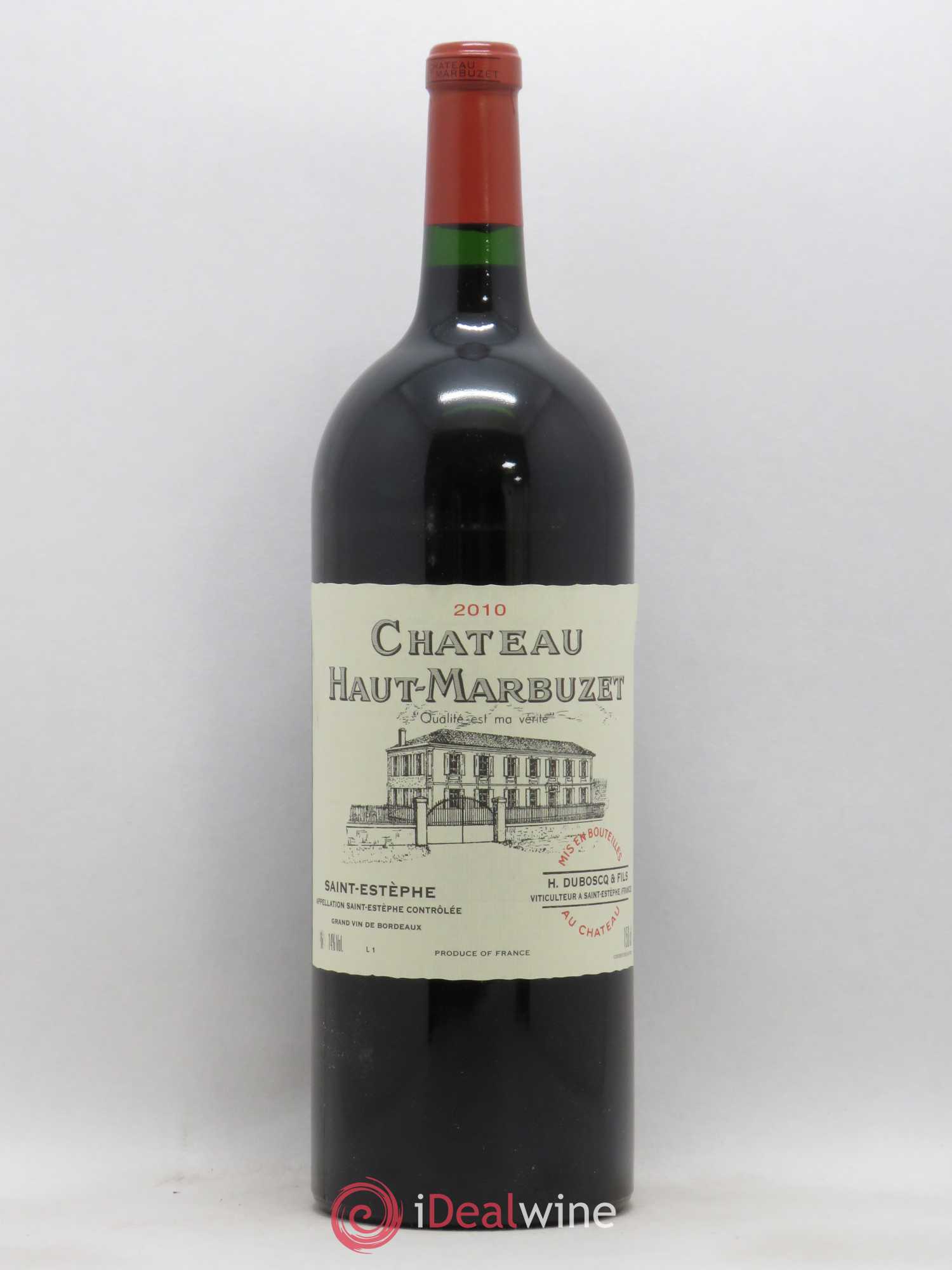 Château Haut Marbuzet 2010 - Lot de 1 magnum - 0
