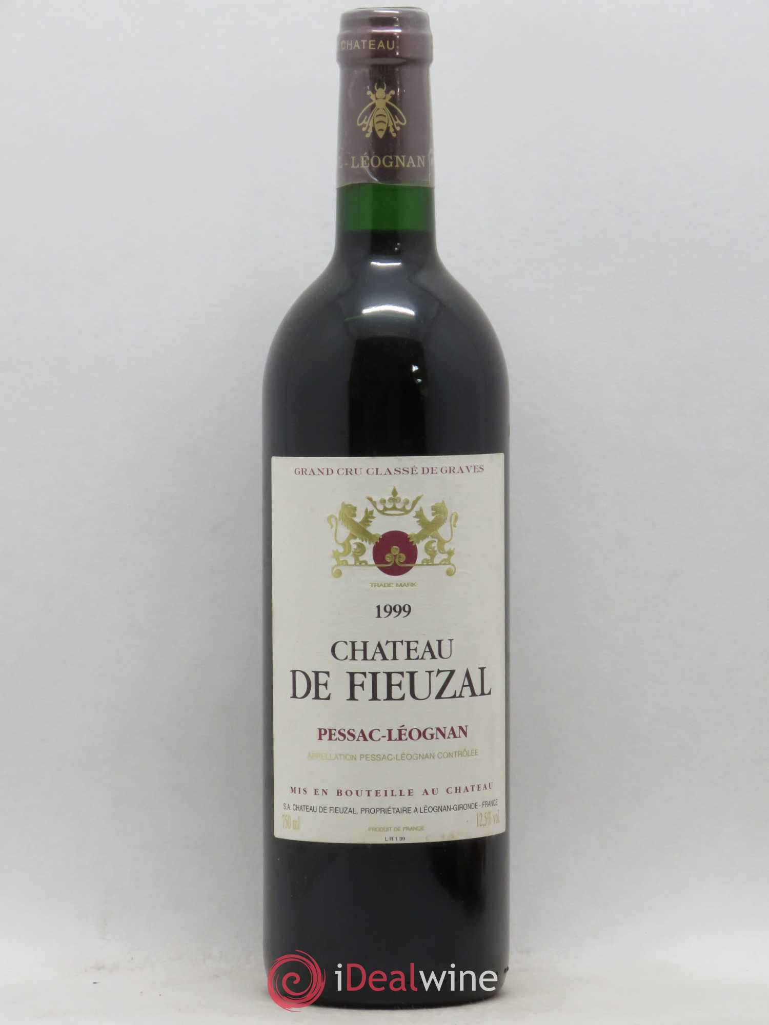 Château de Fieuzal Cru Classé de Graves 1999 - Lot de 1 bouteille - 0