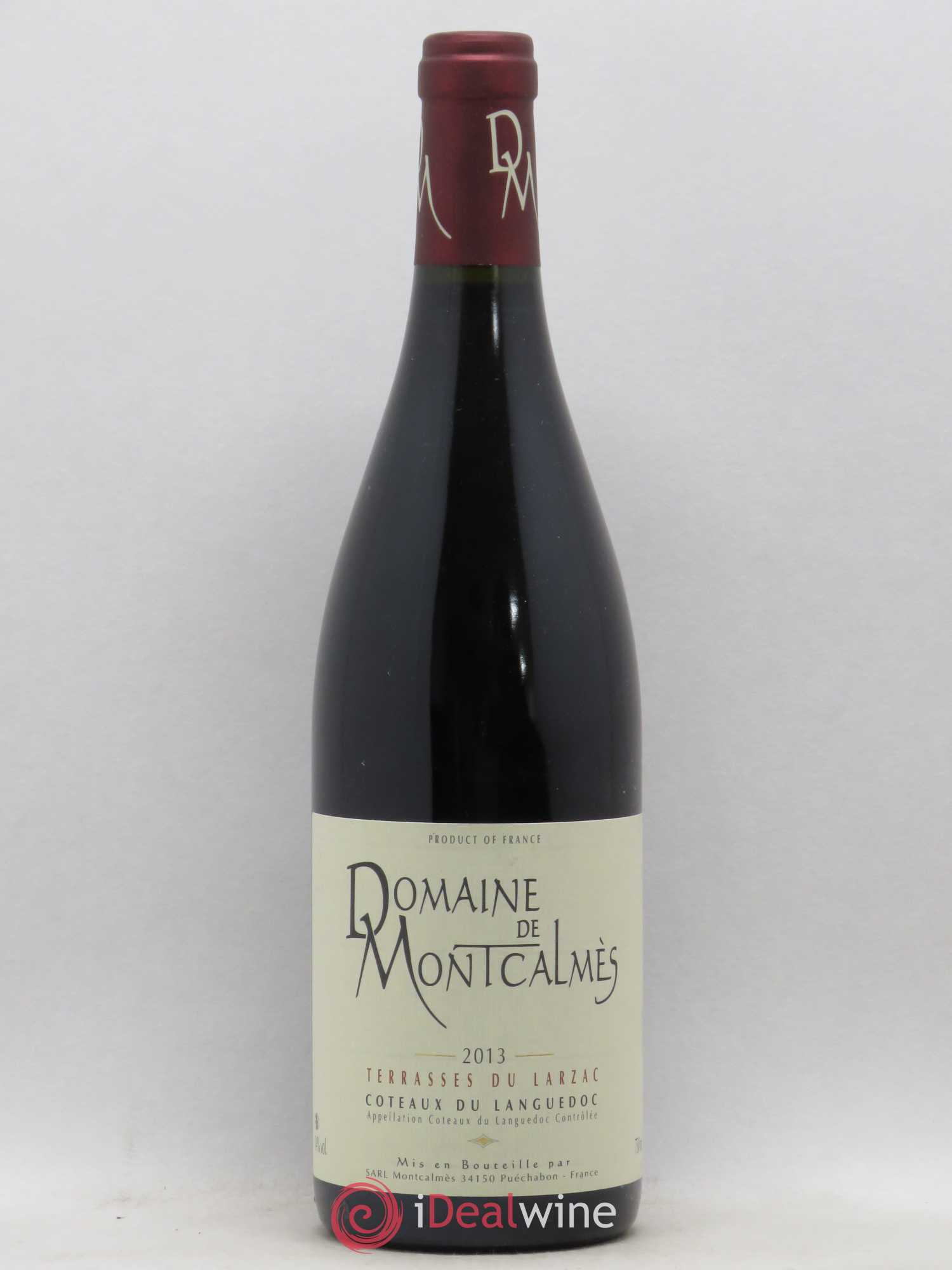 Terrasses du Larzac Domaine de Montcalmès Frédéric Pourtalié 2013 - Lot de 1 bouteille - 0