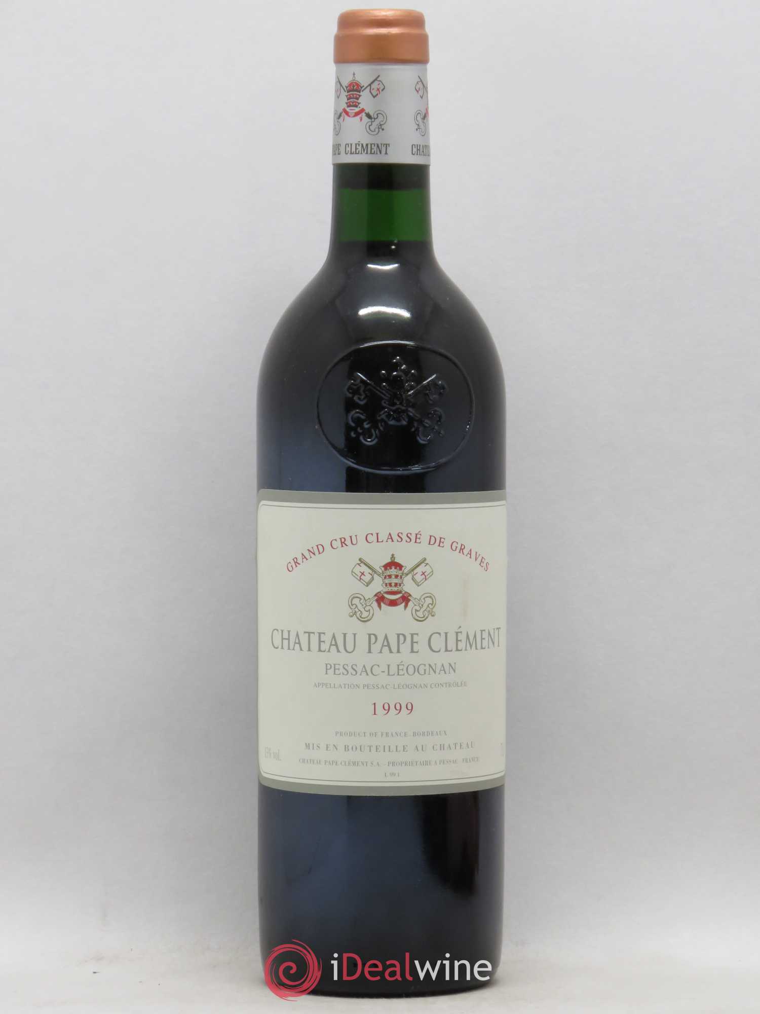 Château Pape Clément Cru Classé de Graves 1999 - Lot de 1 bouteille - 0