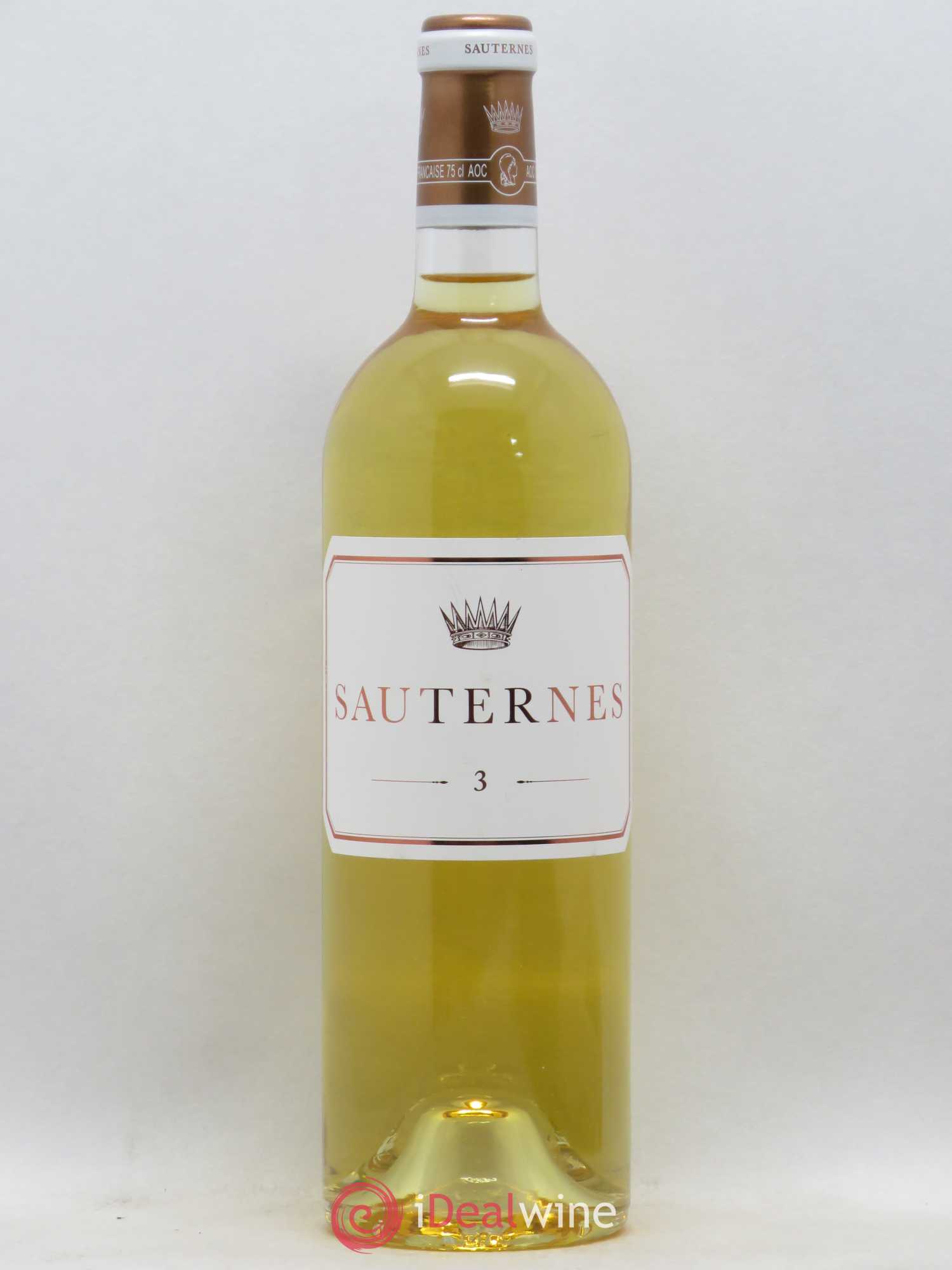 Sauternes N 3 (sans prix de réserve) - Posten von 1 Flasche - 0