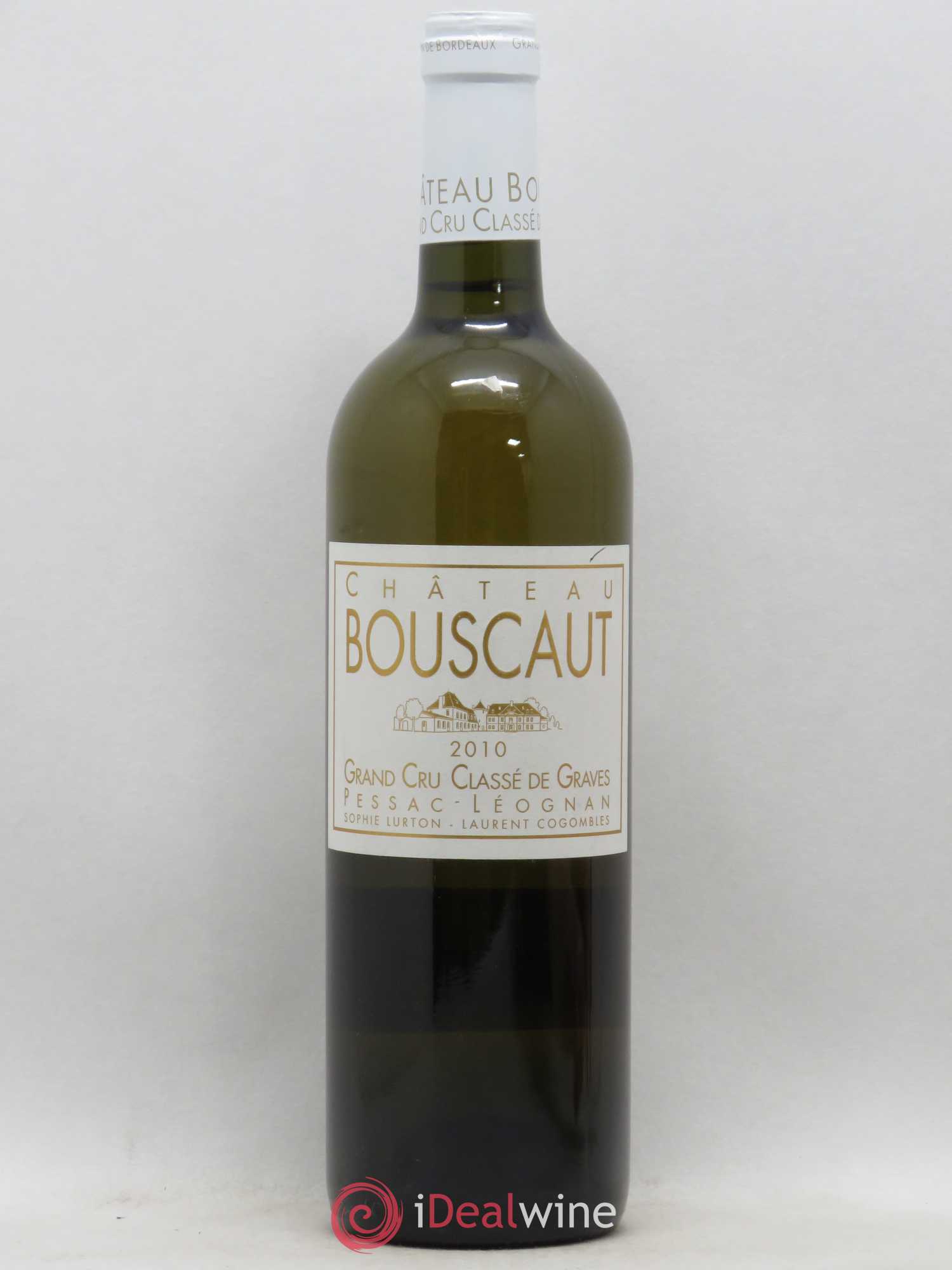 Château Bouscaut Cru Classé de Graves 2010 - Lot de 1 bouteille - 0