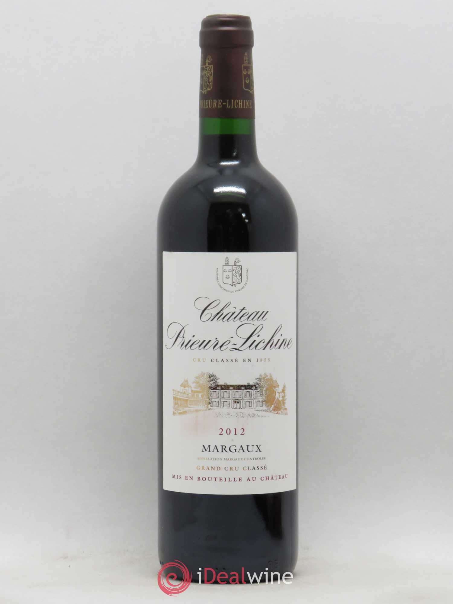 Château Prieuré Lichine 4ème Grand Cru Classé 2012 - Lot de 1 bouteille - 0