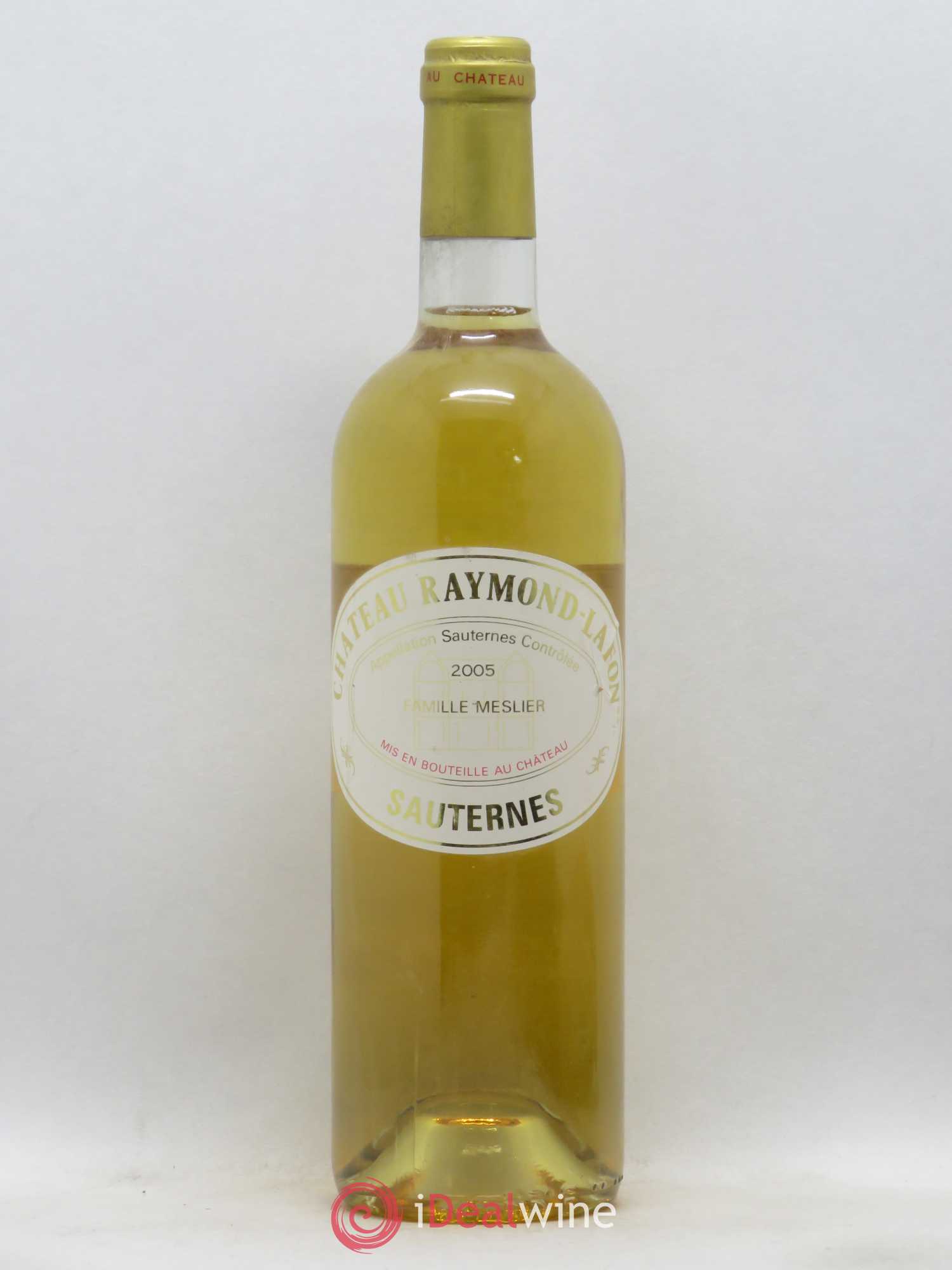 Château Raymond Lafon 2005 - Lot de 1 bouteille - 0