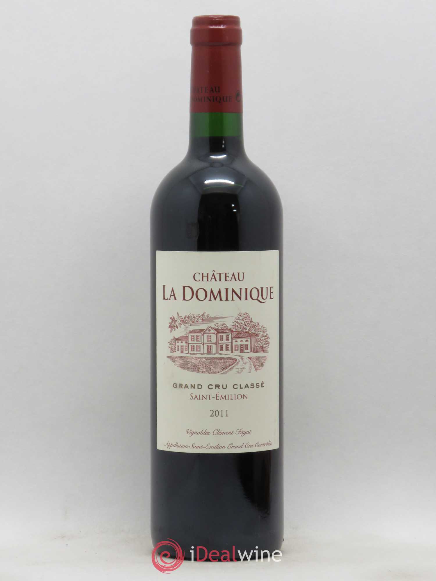 Château la Dominique Grand Cru Classé 2011 - Lot de 1 bouteille - 0
