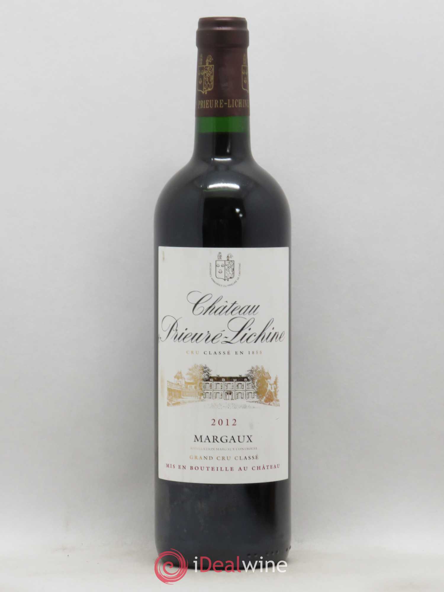 Château Prieuré Lichine 4ème Grand Cru Classé 2012 - Lot de 1 bouteille - 0