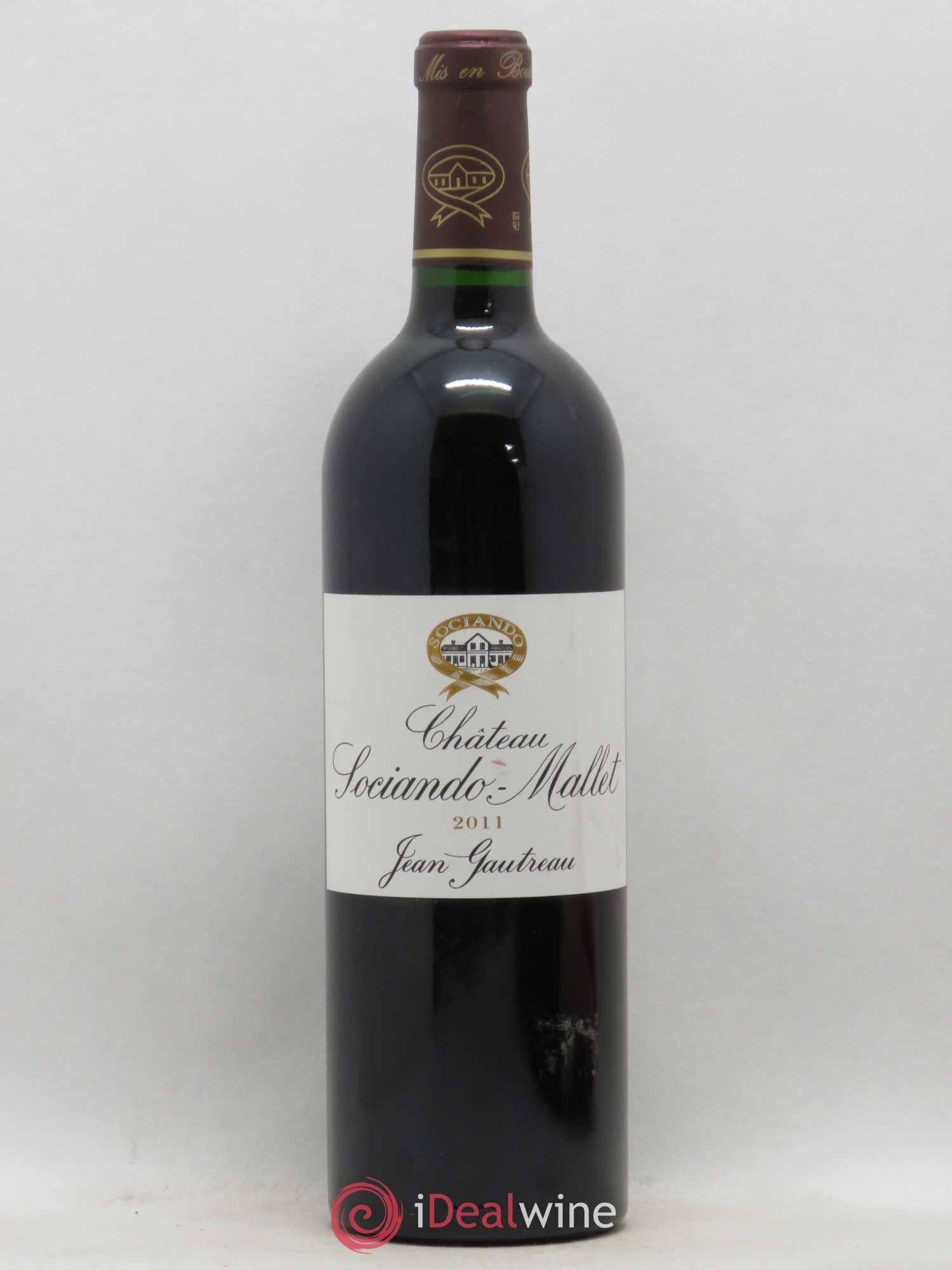 Château Sociando Mallet 2011 - Lot de 1 bouteille - 0