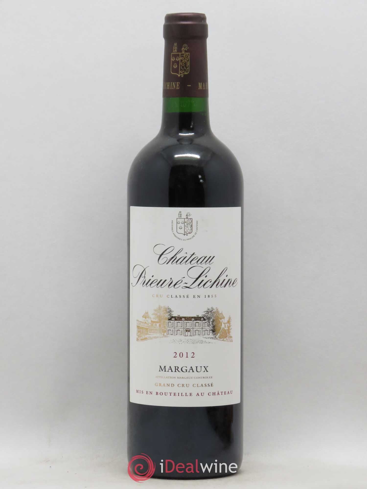 Château Prieuré Lichine 4ème Grand Cru Classé 2012 - Lot de 1 bouteille - 0