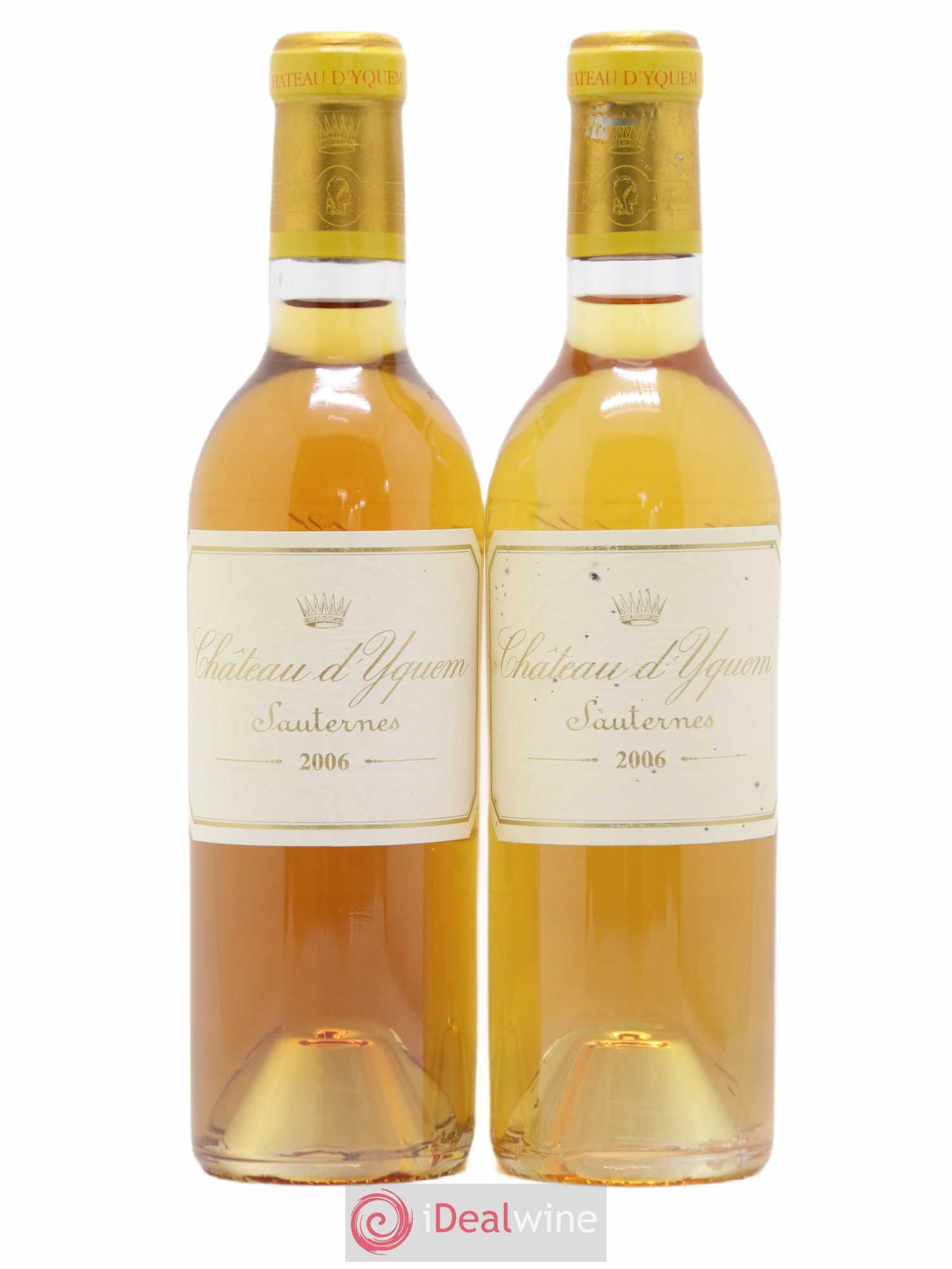 Château d' Yquem 1er Cru Classé Supérieur 2006 - Posten von 2 Demi-Flaschen - 0