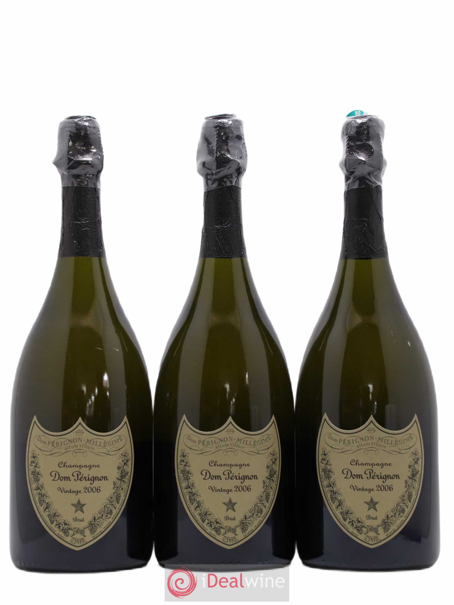 Brut Dom Pérignon 2006 - Lot de 3 bouteilles - 0
