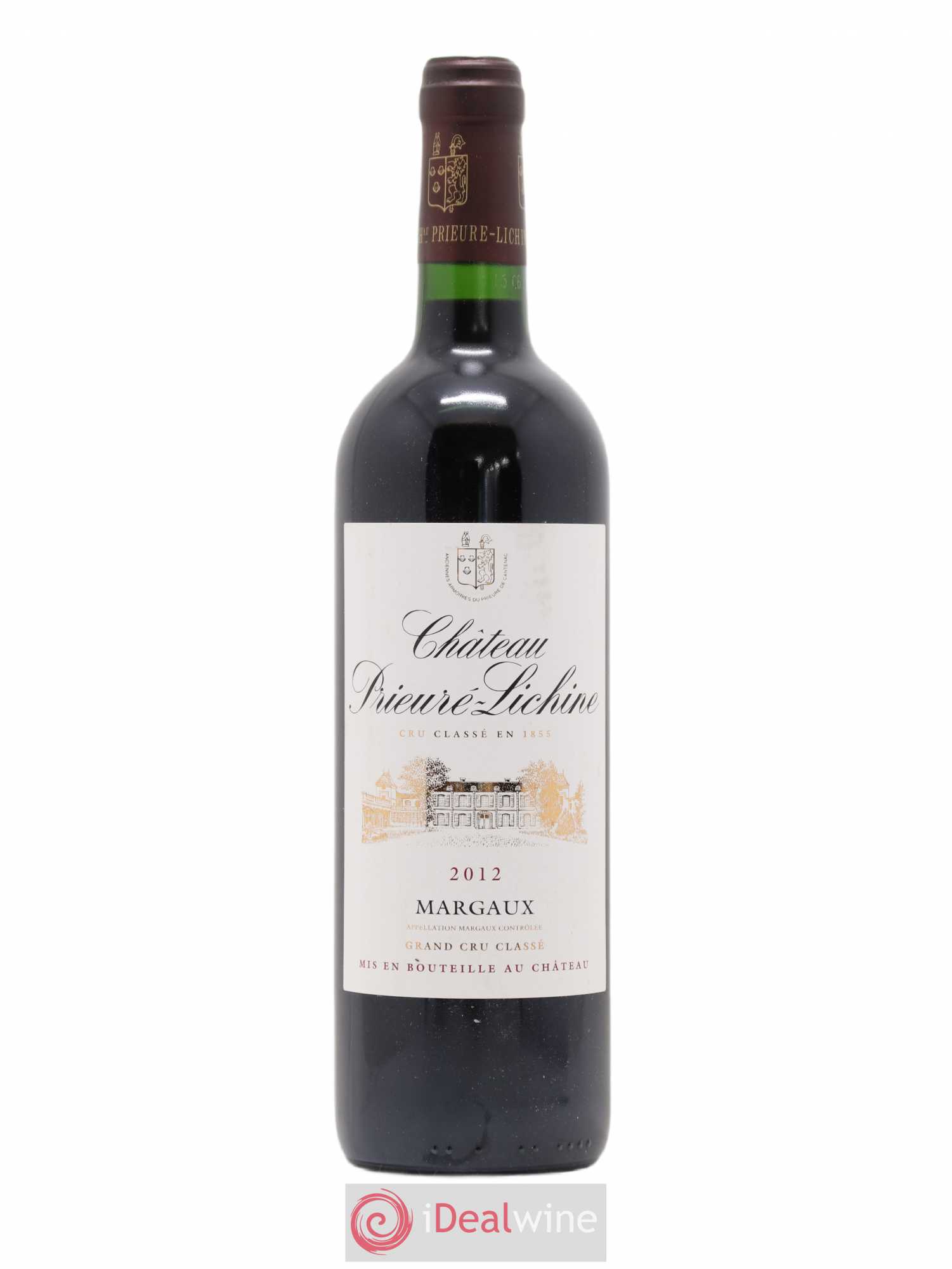 Château Prieuré Lichine 4ème Grand Cru Classé 2012 - Lot de 1 bouteille - 0