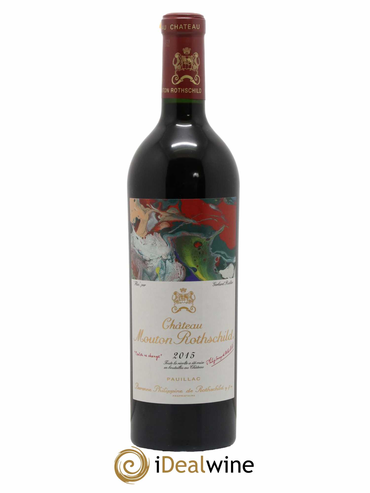 Château Mouton Rothschild 1er Grand Cru Classé 2015 - Lot de 1 bouteille - 0