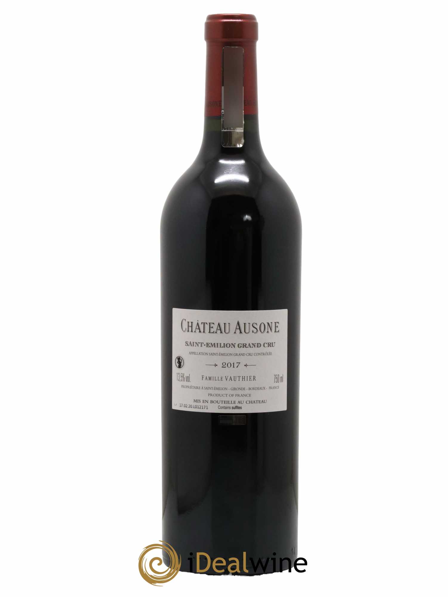 Château Ausone 1er Grand Cru Classé A 2017 - Lot de 1 bouteille - 1