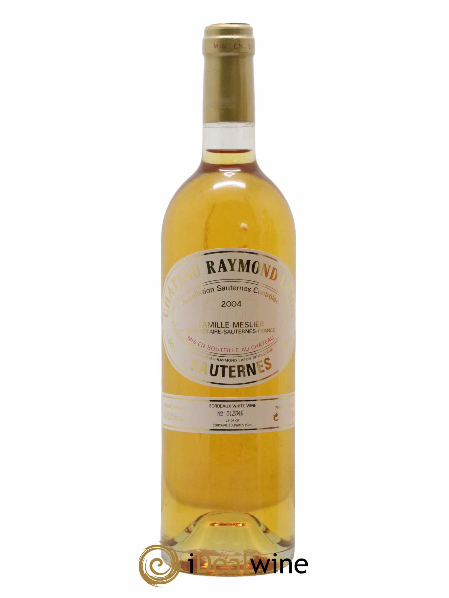 Château Raymond Lafon 2004 - Posten von 1 Flasche - 0