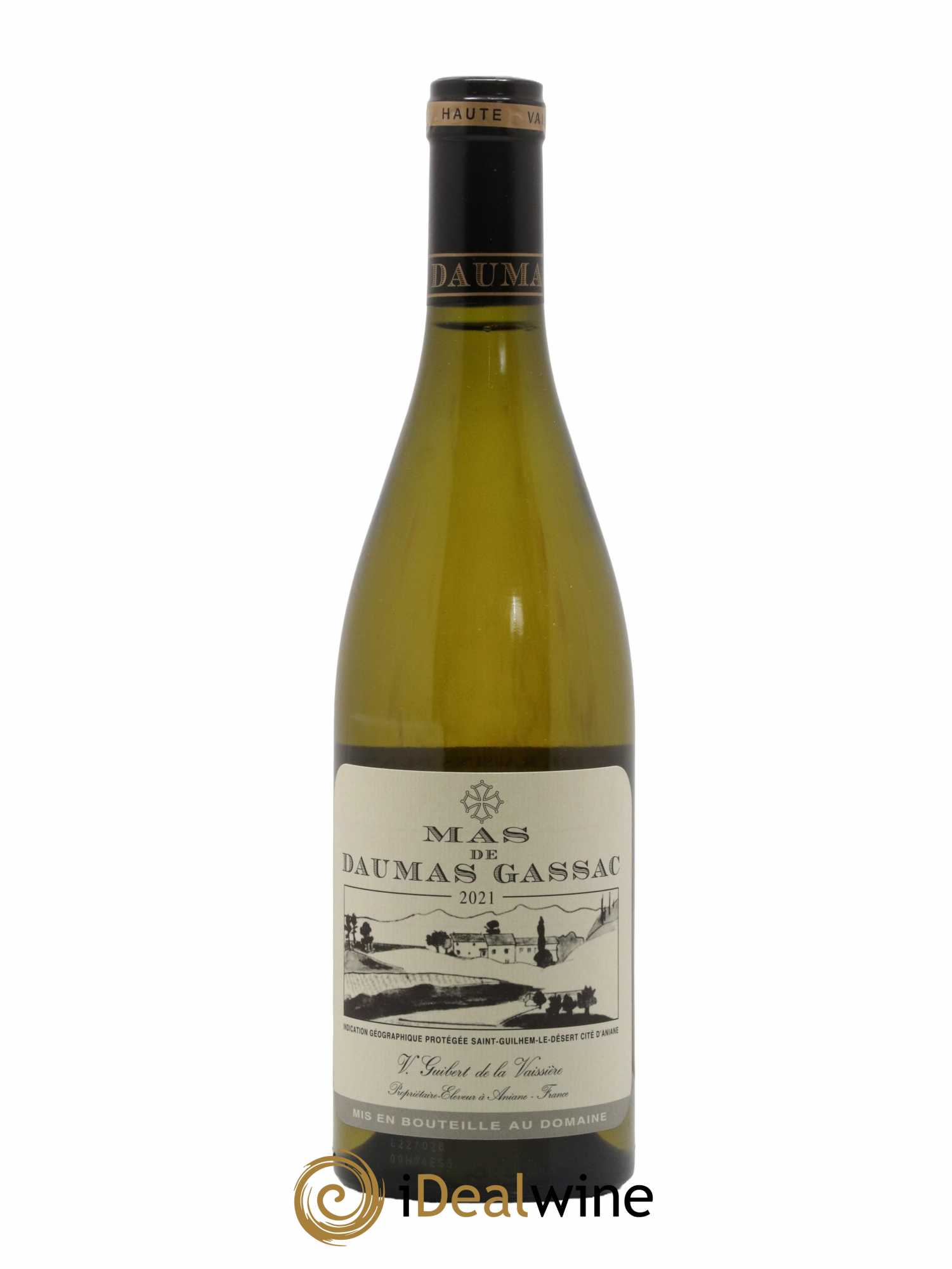 Saint-Guilhem-le-Désert - Cité d'Aniane Mas Daumas Gassac Famille Guibert de La Vaissière 2021 - Lot de 1 bouteille - 0