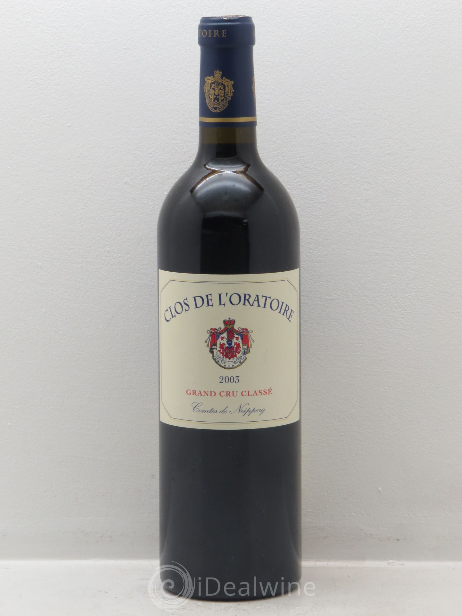 Clos de l'Oratoire Grand Cru Classé 2003 - Lot de 1 bouteille - 0