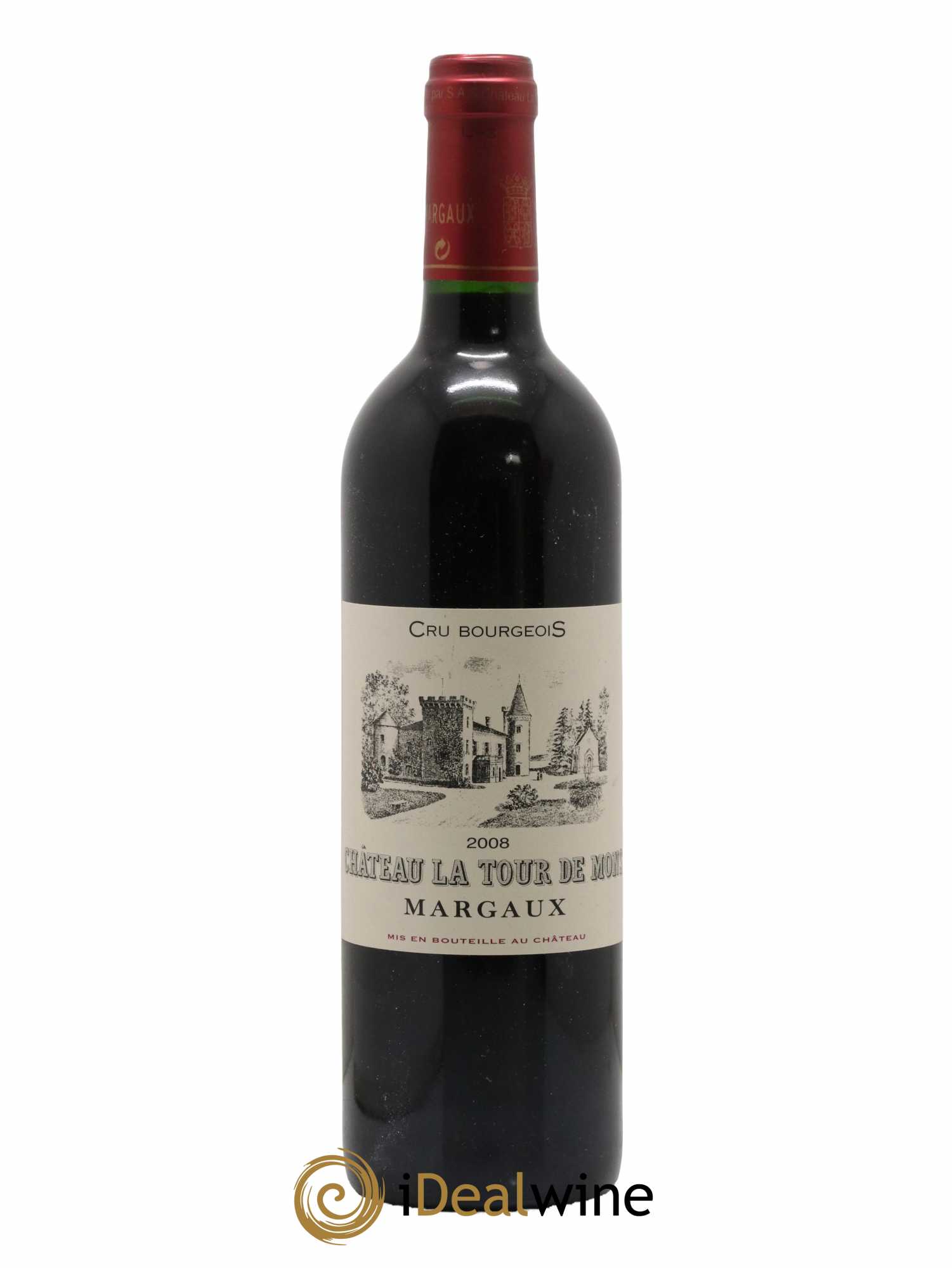 Château la Tour de Mons Cru Bourgeois 2008 - Lot de 1 bouteille - 0