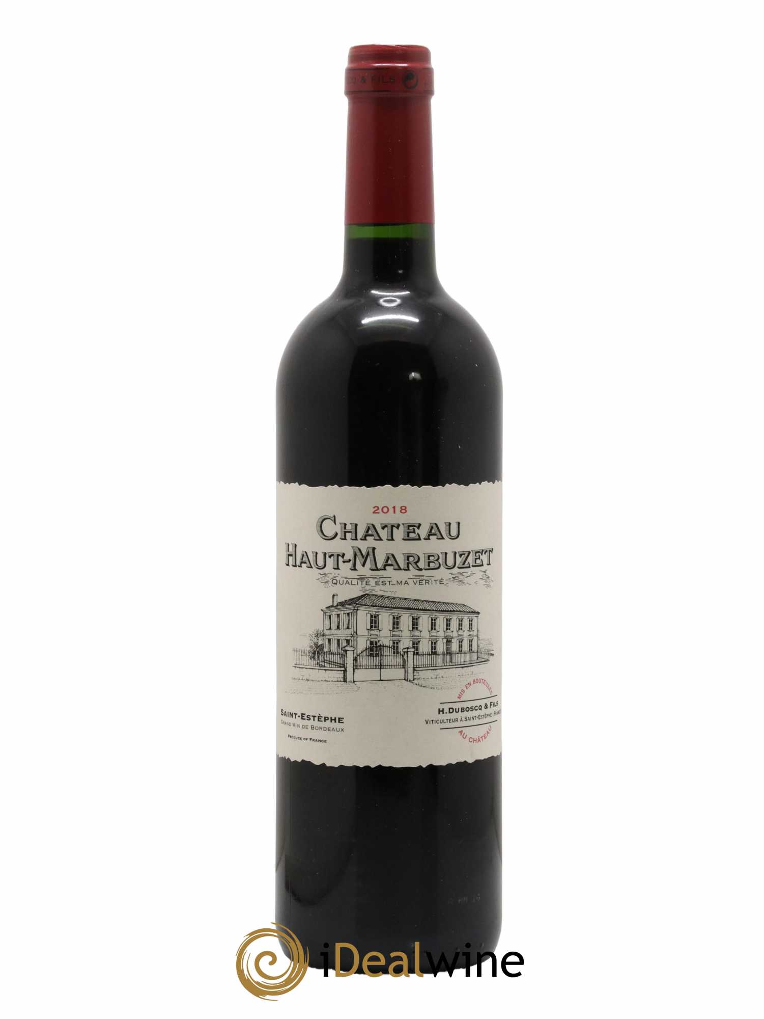 Château Haut Marbuzet 2018 - Lot de 1 bouteille - 0