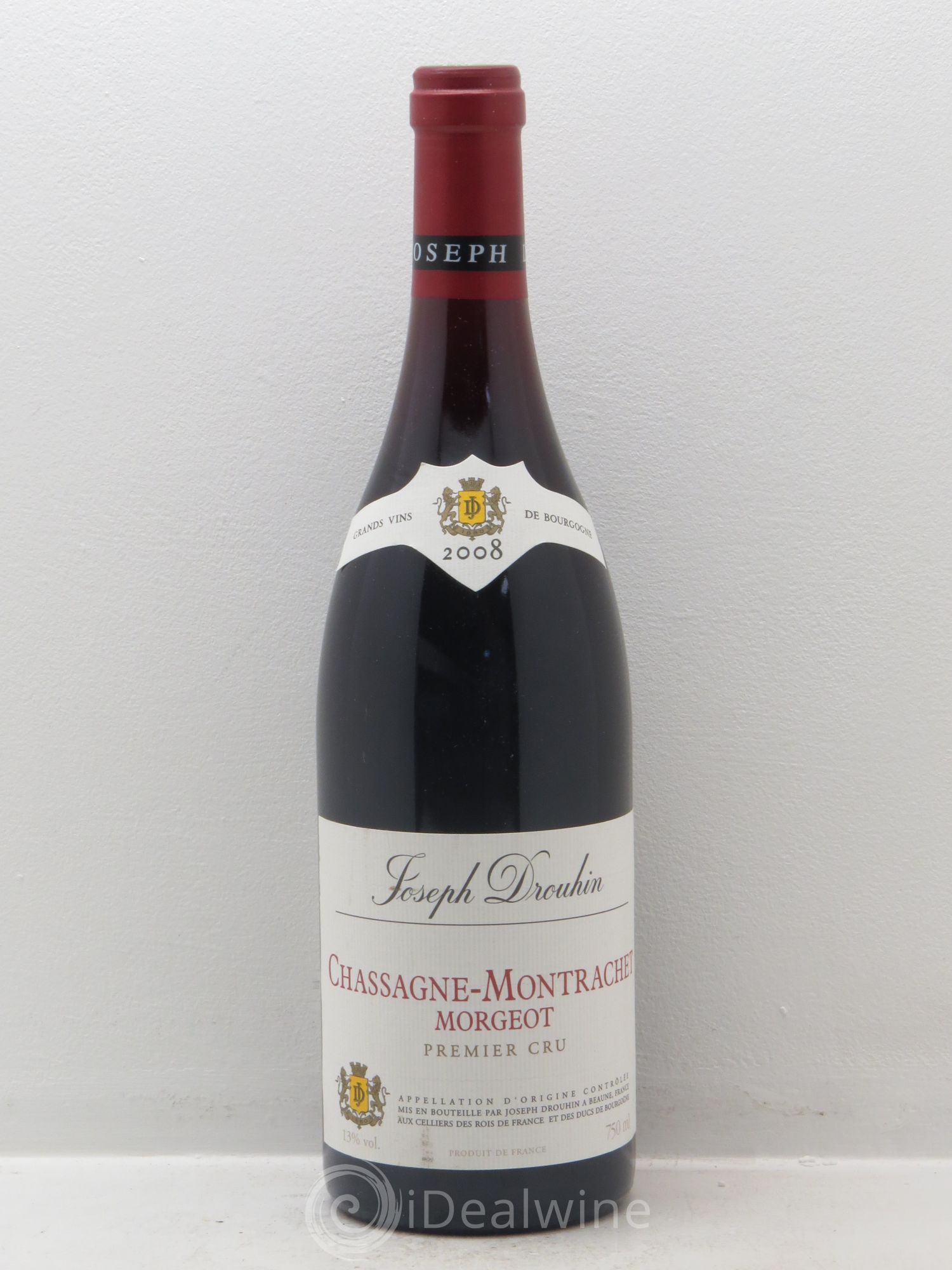 Chassagne-Montrachet 1er Cru Morgeot - Joseph Drouhin (sans prix de réserve) 2008 - Posten von 1 Flasche - 0