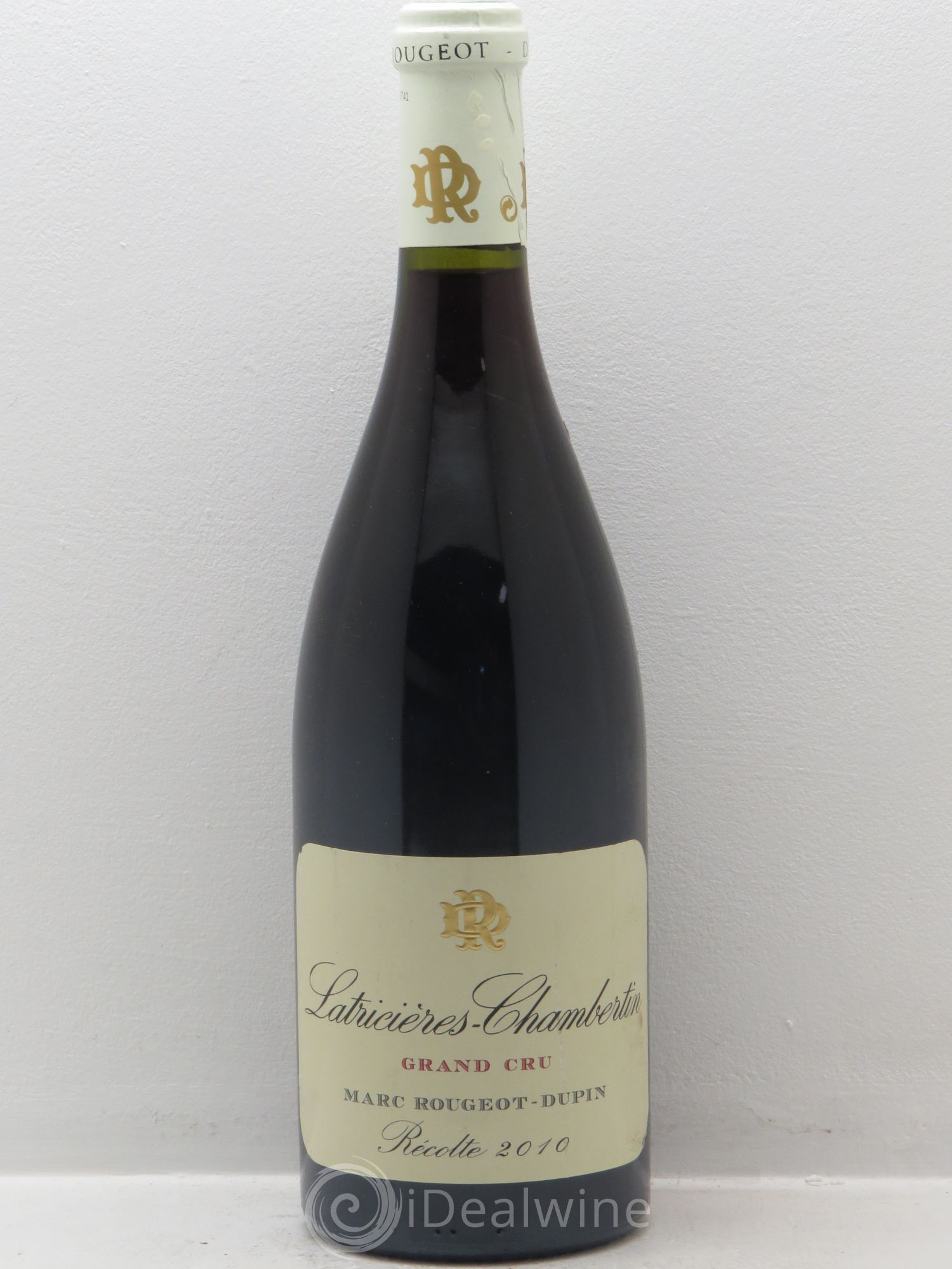 Latricières-Chambertin Grand Cru Marc Rougeot-Dupin (sans prix de réserve) 2010 - Lot de 1 bouteille - 0