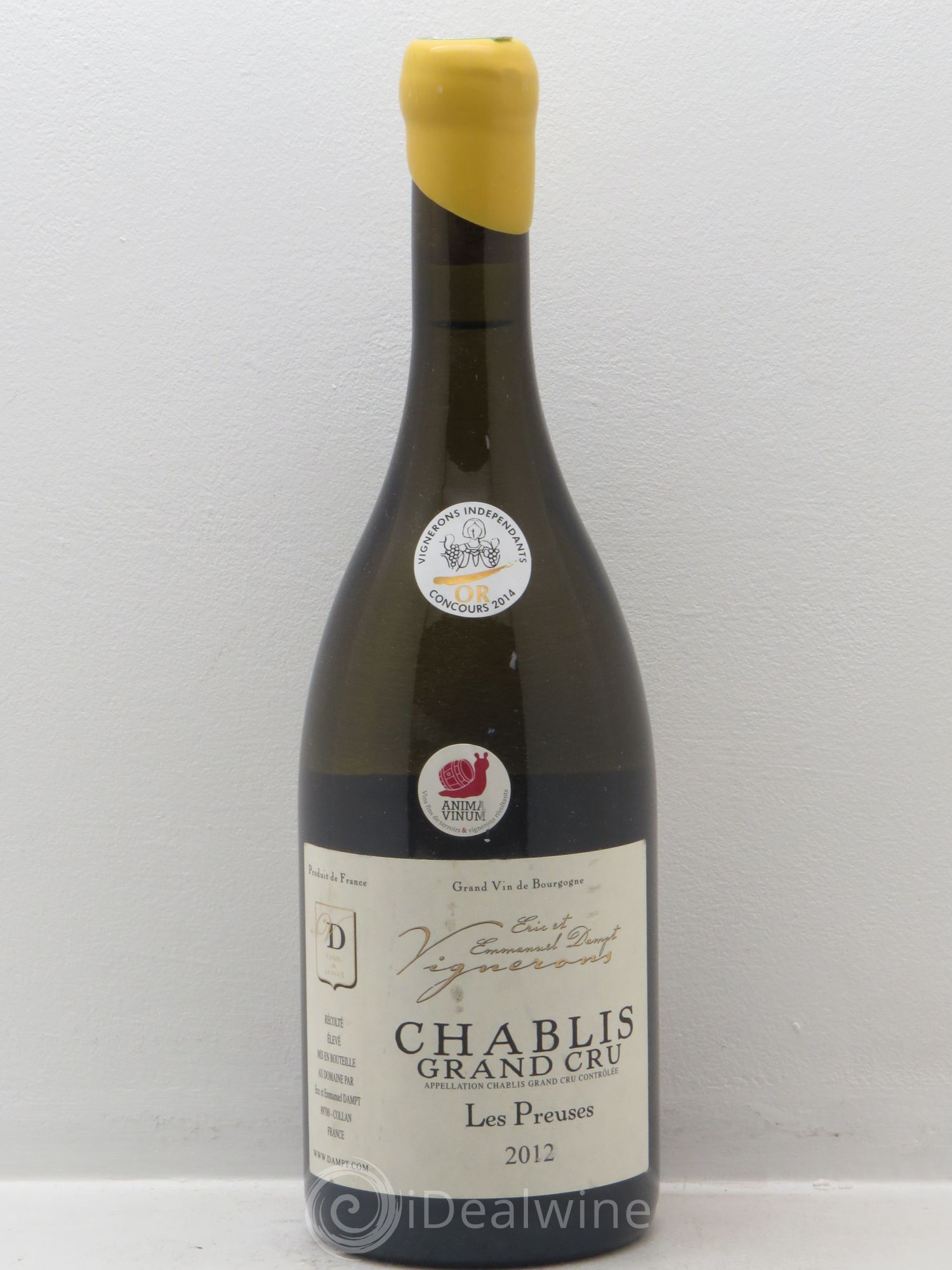 Chablis Grand Cru Eric&Emmanuel Dampt 2012 - Posten von 1 Flasche - 0