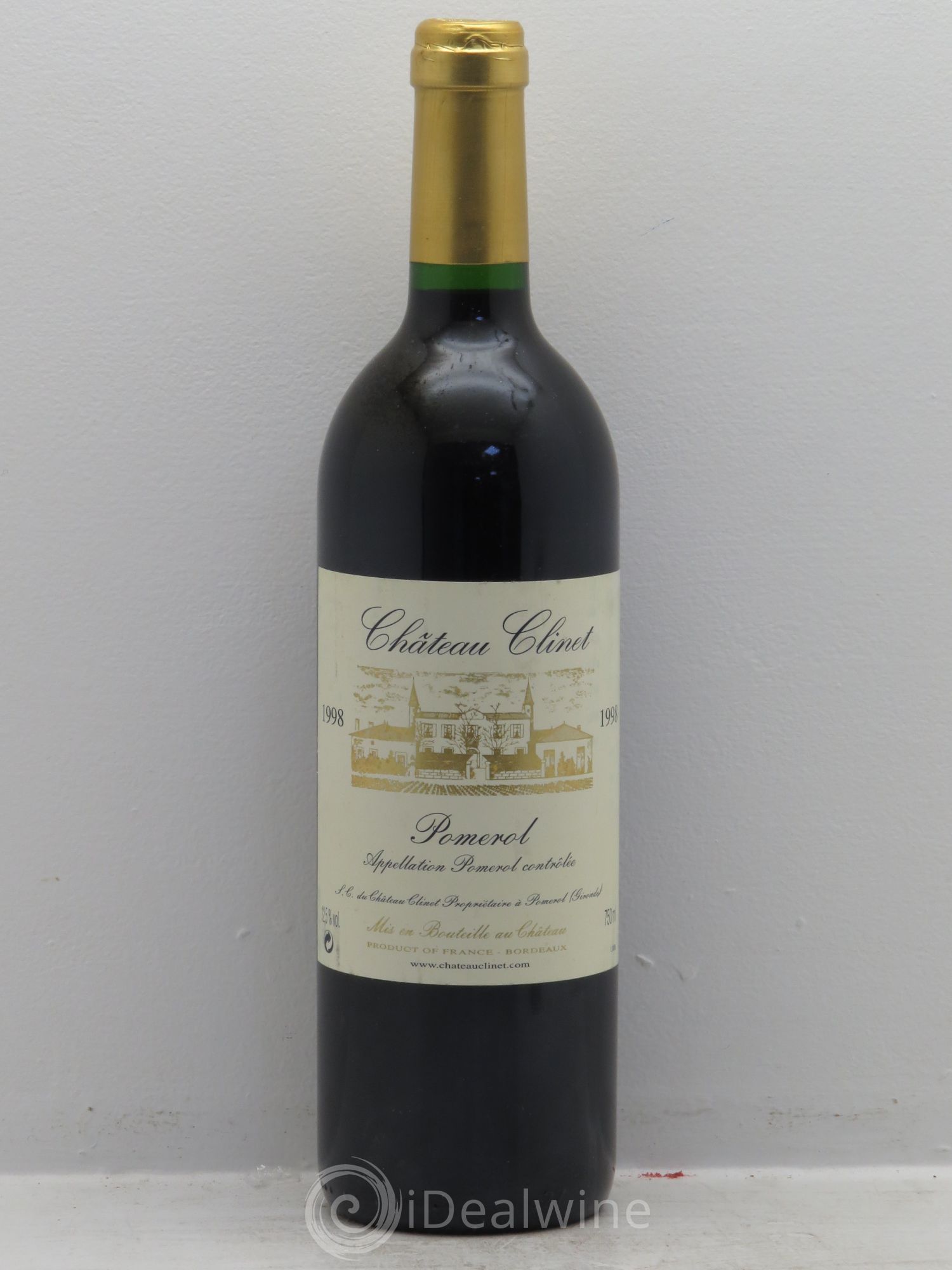 Château Clinet 1998 - Lot de 1 bouteille - 0