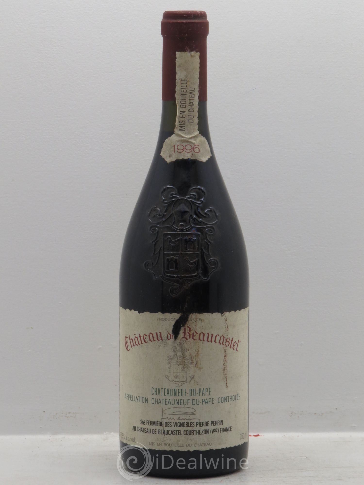 Châteauneuf-du-Pape Château de Beaucastel Famille Perrin (sans prix de réserve) 1996 - Lot de 1 bouteille - 0