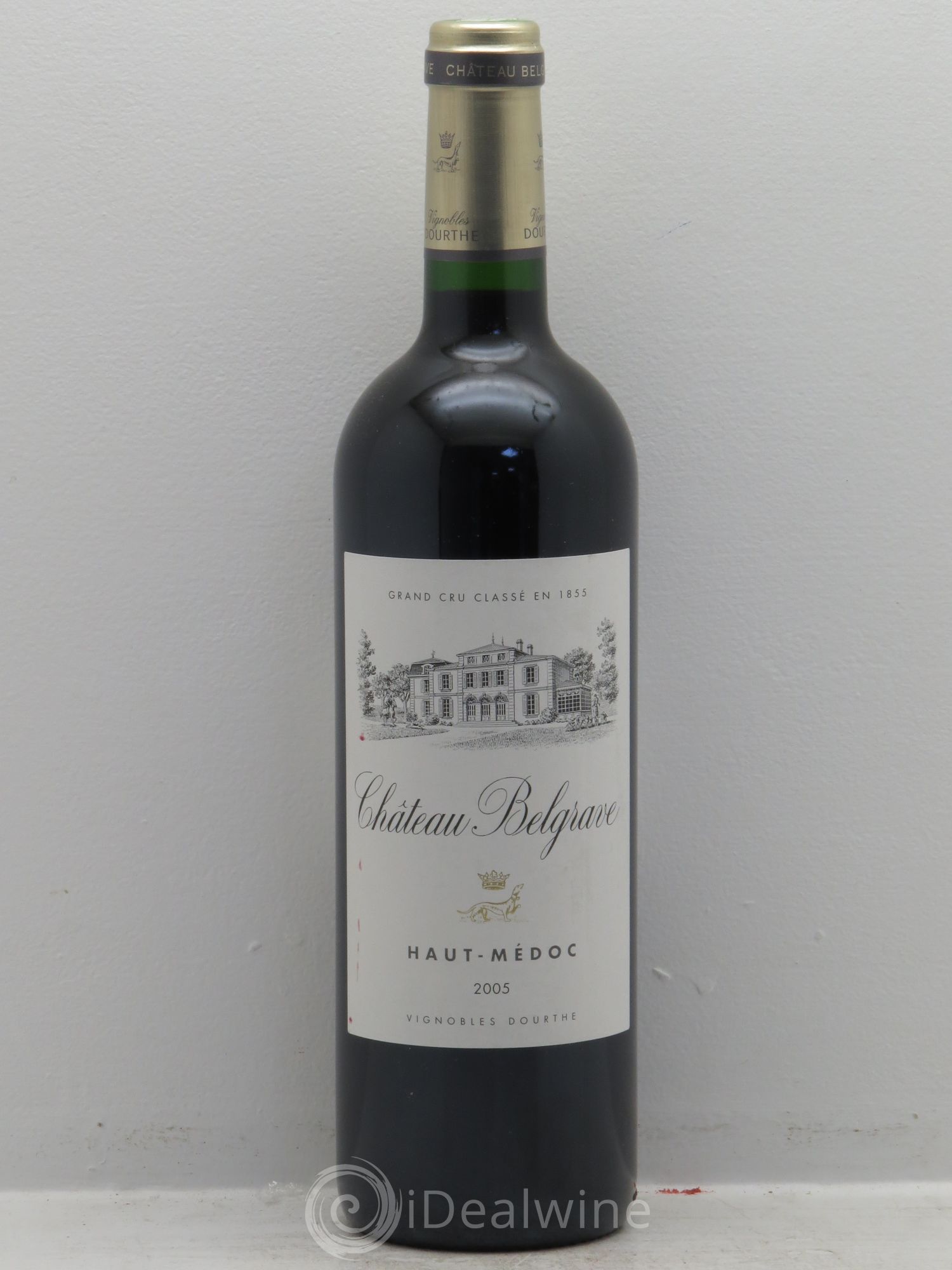 Château Belgrave 5ème Grand Cru Classé 2005 - Lot de 1 bouteille - 0