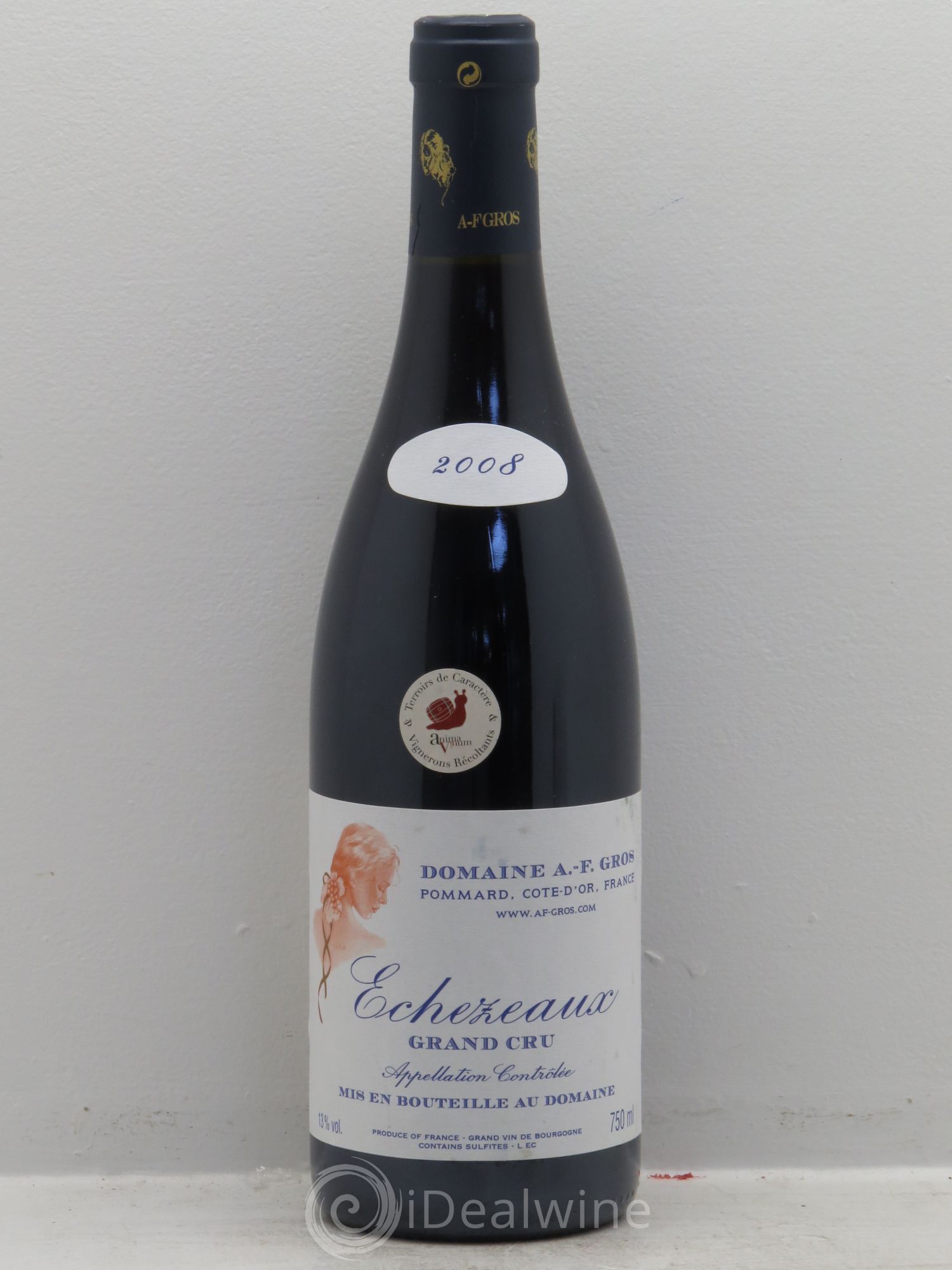 Echezeaux Grand Cru A.-F. Gros 2008 - Lot de 1 bouteille - 0