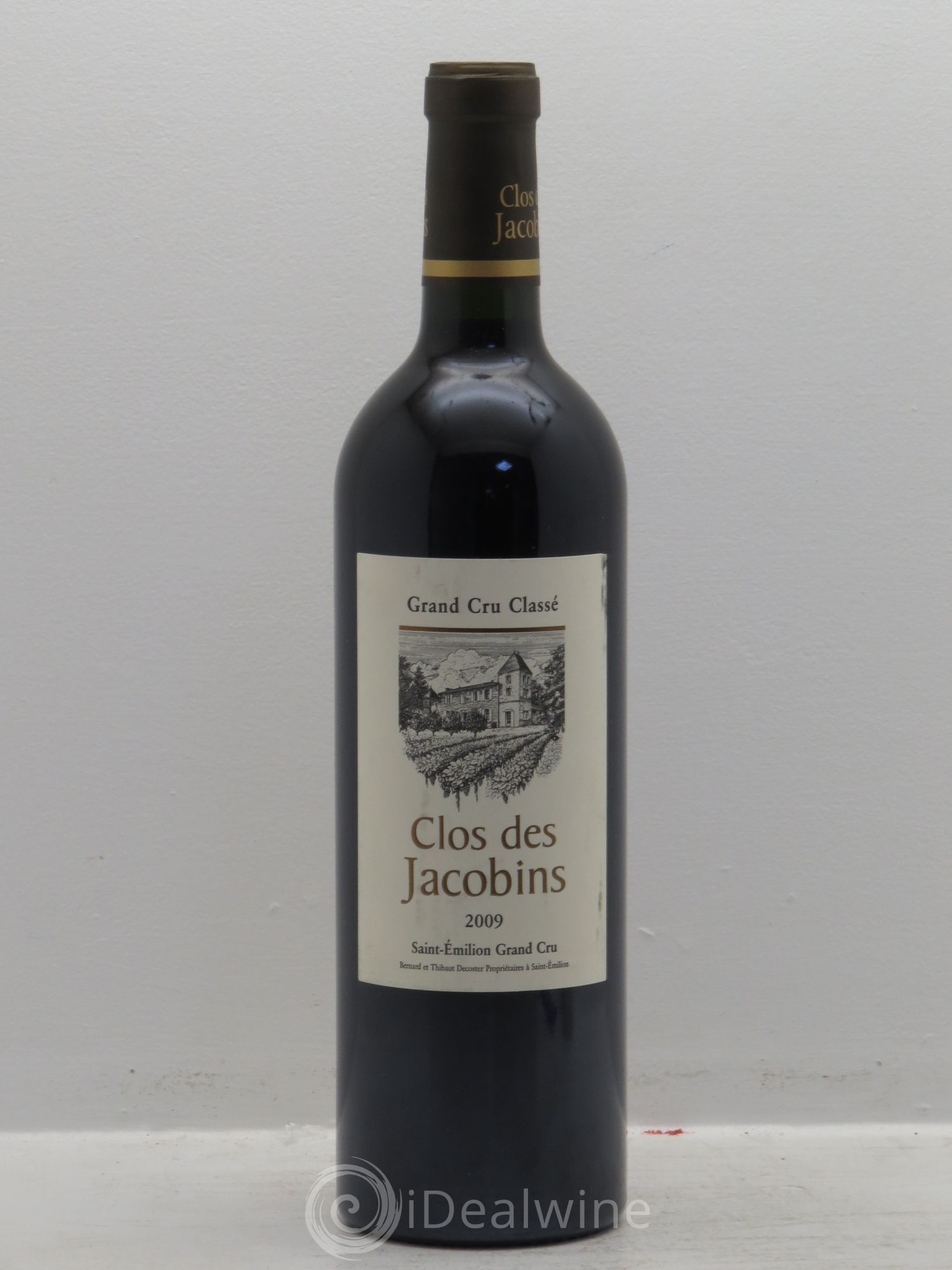 Château Clos des Jacobins Grand Cru Classé 2009 - Lot de 1 bouteille - 0