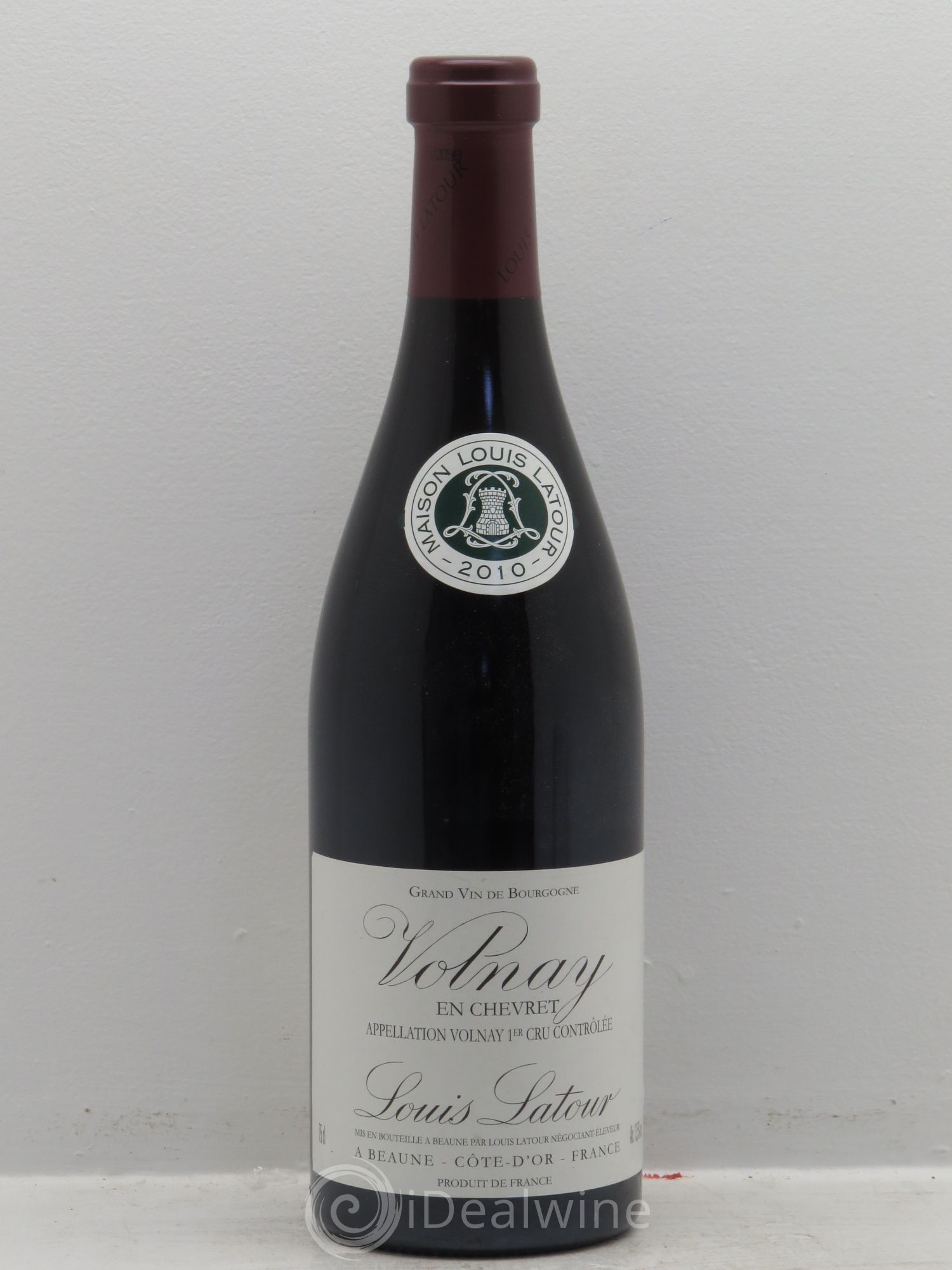 Volnay 1er Cru En Chevret Louis Latour 2010 - Lot de 1 bouteille - 0