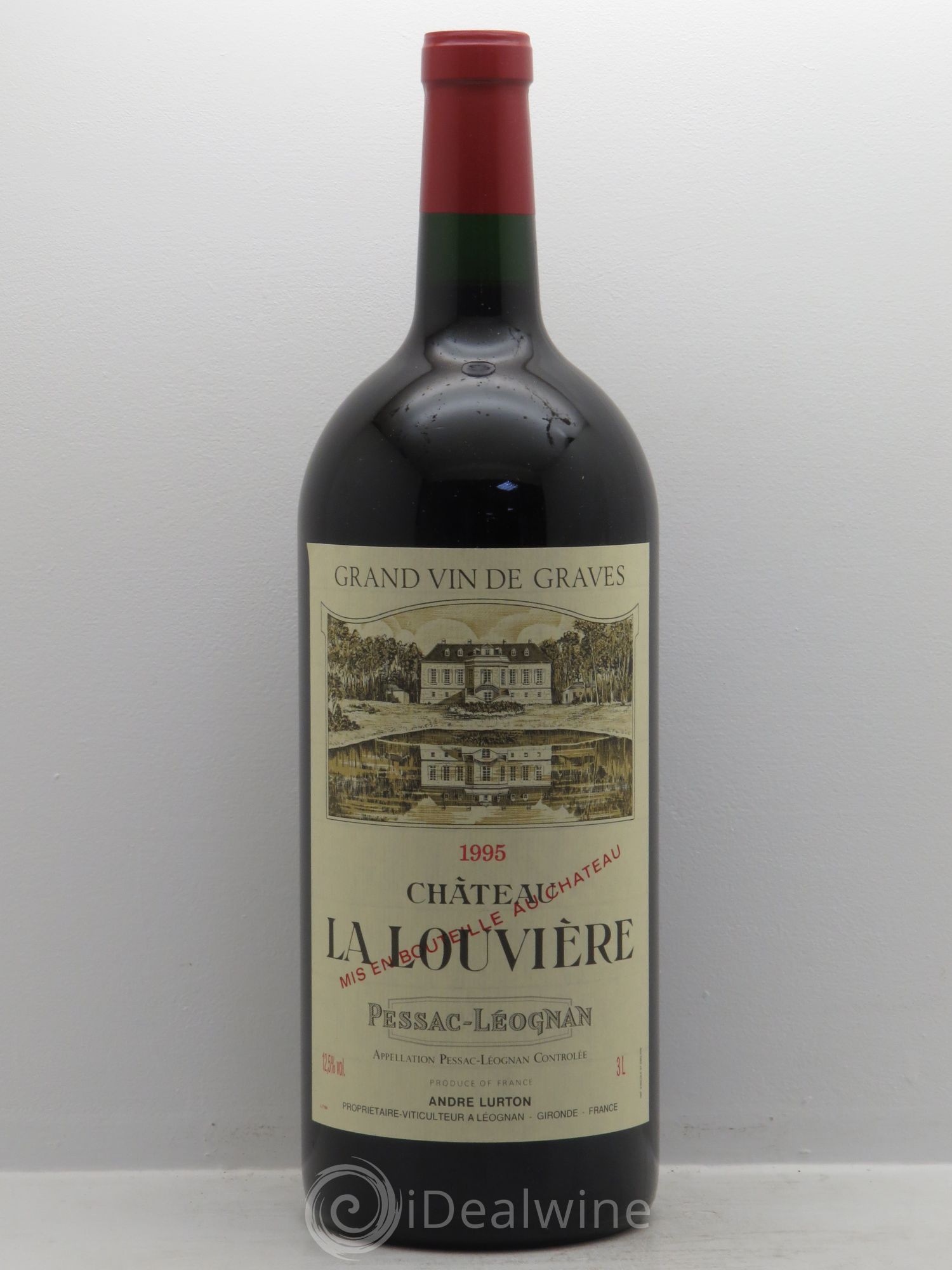 Château la Louvière 1995 - Lot de 1 double magnum - 0