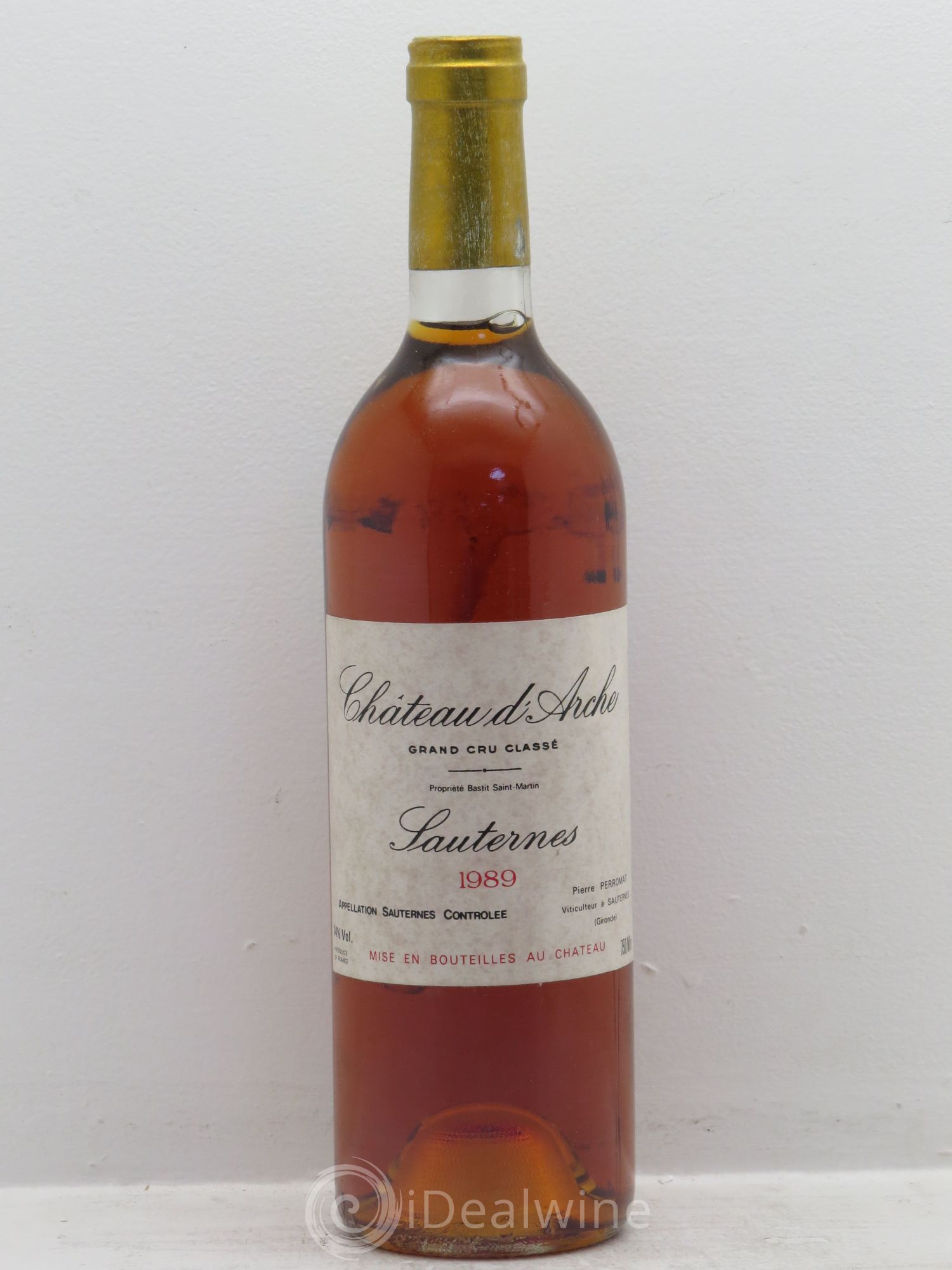 Château d' Arche 2ème Grand Cru Classé 1989 - Lotto di 1 bottiglia - 0