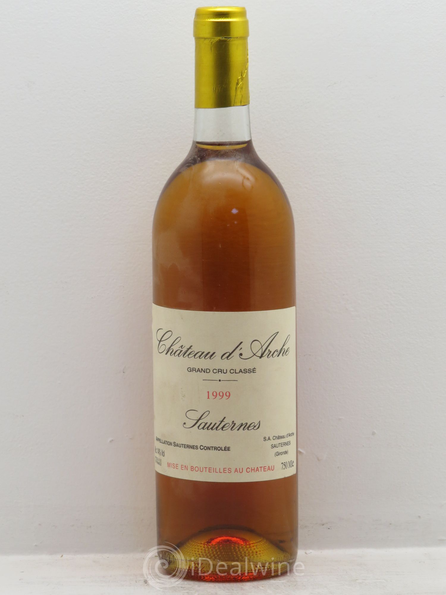 Château d' Arche 2ème Grand Cru Classé 1999 - Lotto di 1 bottiglia - 0