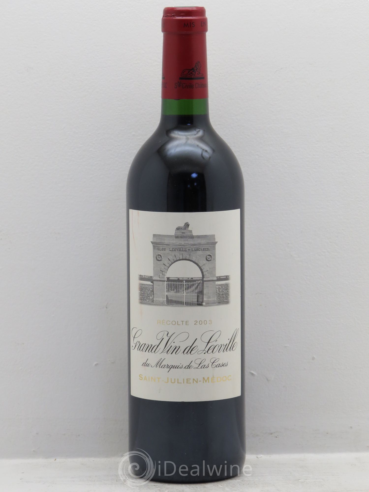 Château Léoville Las Cases 2ème Grand Cru Classé 2003 - Lot de 1 bouteille - 0