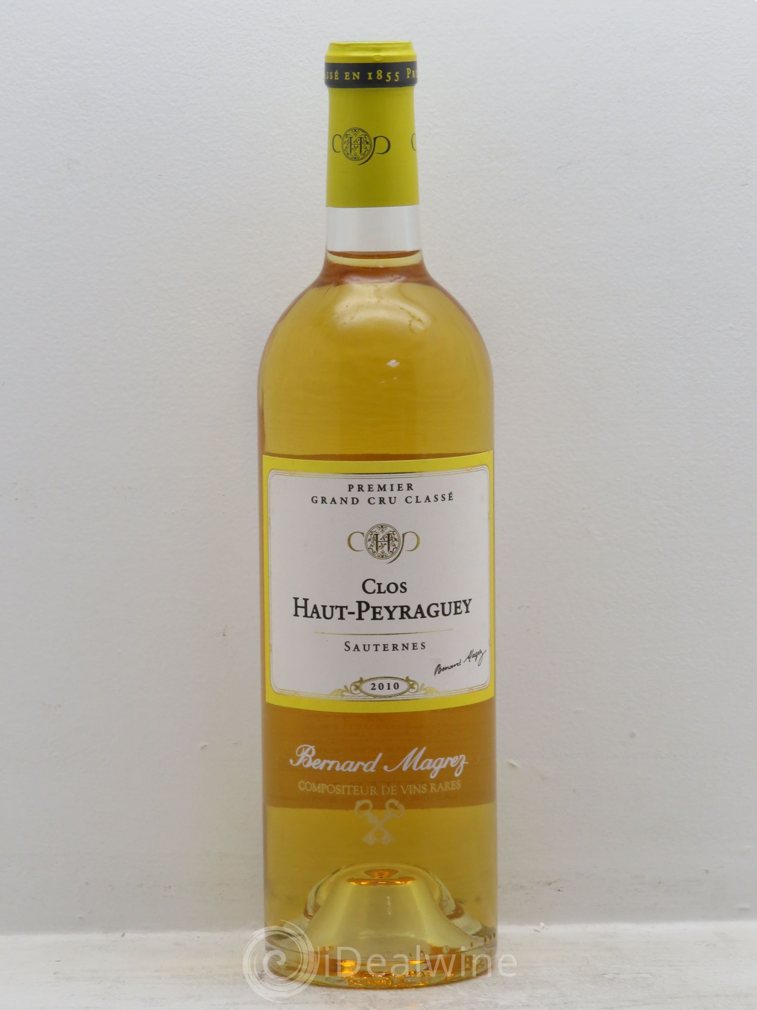 Clos Haut-Peyraguey 1er Grand Cru Classé (senza prezzo di riserva) 2010 - Lotto di 1 bottiglia - 0