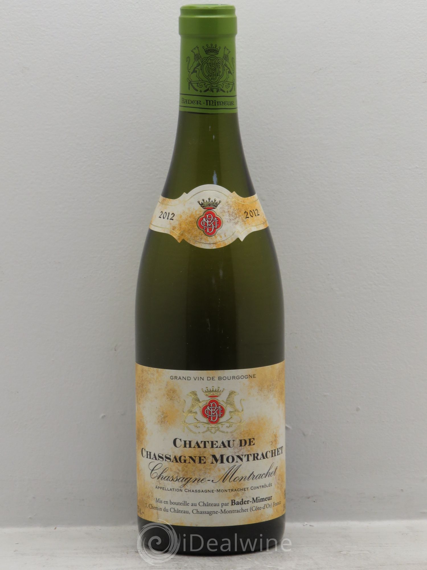 Chassagne-Montrachet Bader-Mineur 2012 - Posten von 1 Flasche - 0